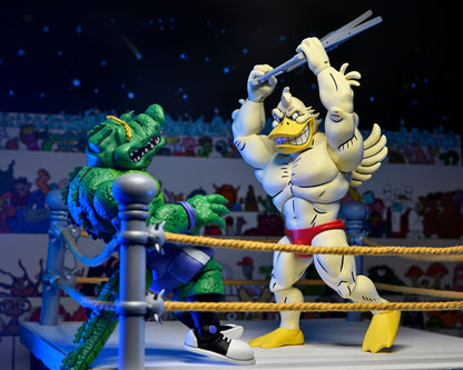 Teenage Mutant Ninja Turtles (Archie Comics) Stump Wrestling Ace Duck figurine 18 cm Neca