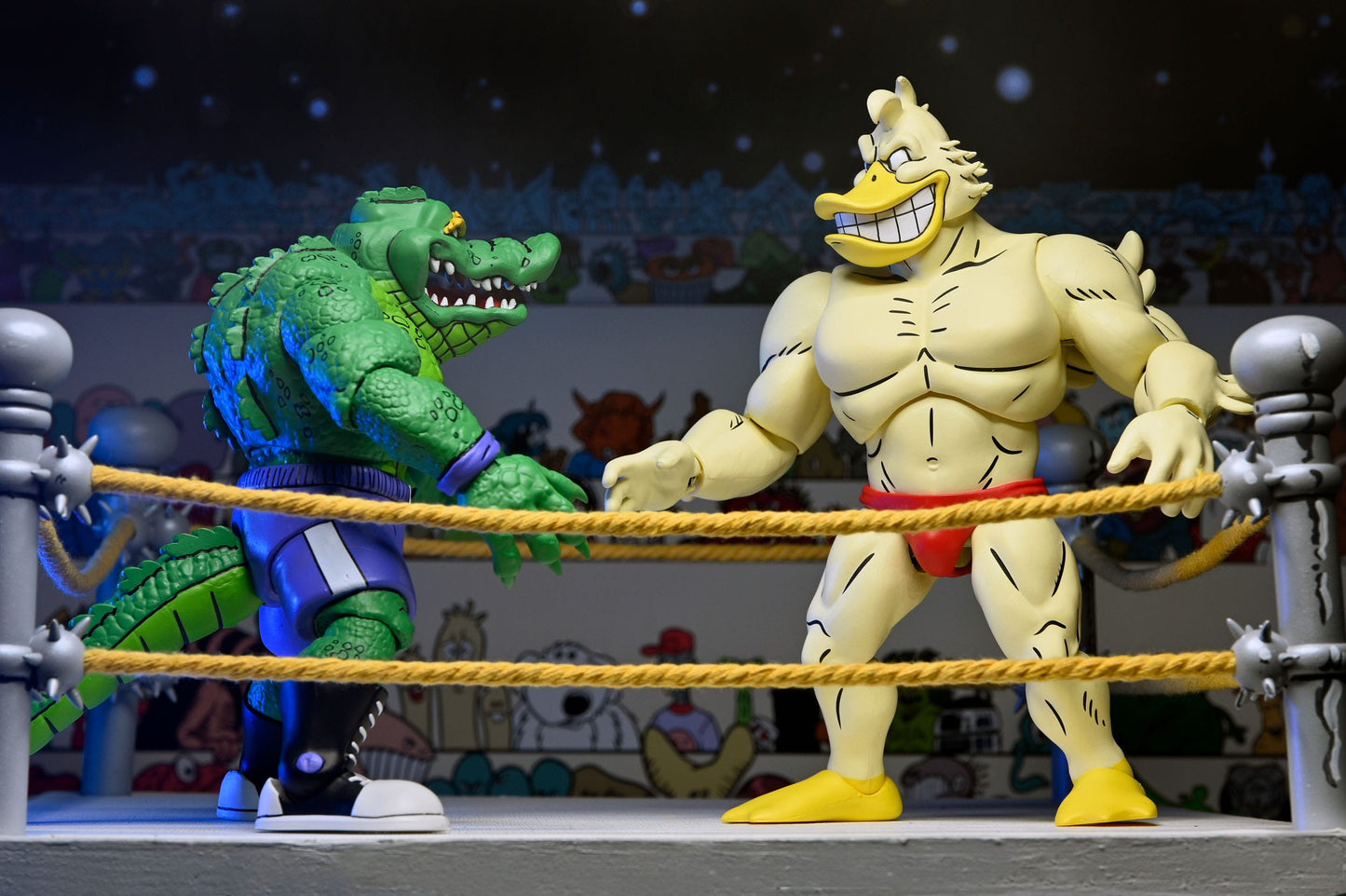 Teenage Mutant Ninja Turtles (Archie Comics) Stump Wrestling Ace Duck figurine 18 cm Neca