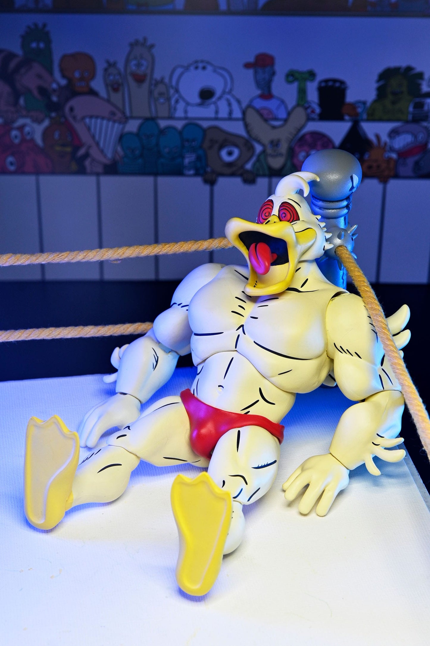 Teenage Mutant Ninja Turtles (Archie Comics) Stump Wrestling Ace Duck figurine 18 cm Neca