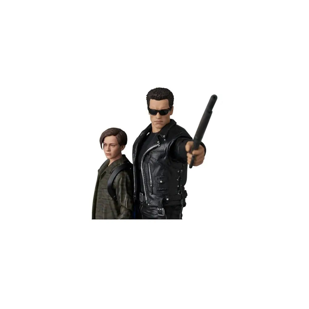 Terminator 2 figurine MAFEX T-800 (T2 Ver.) & John Connor 16cm Medicom Toy