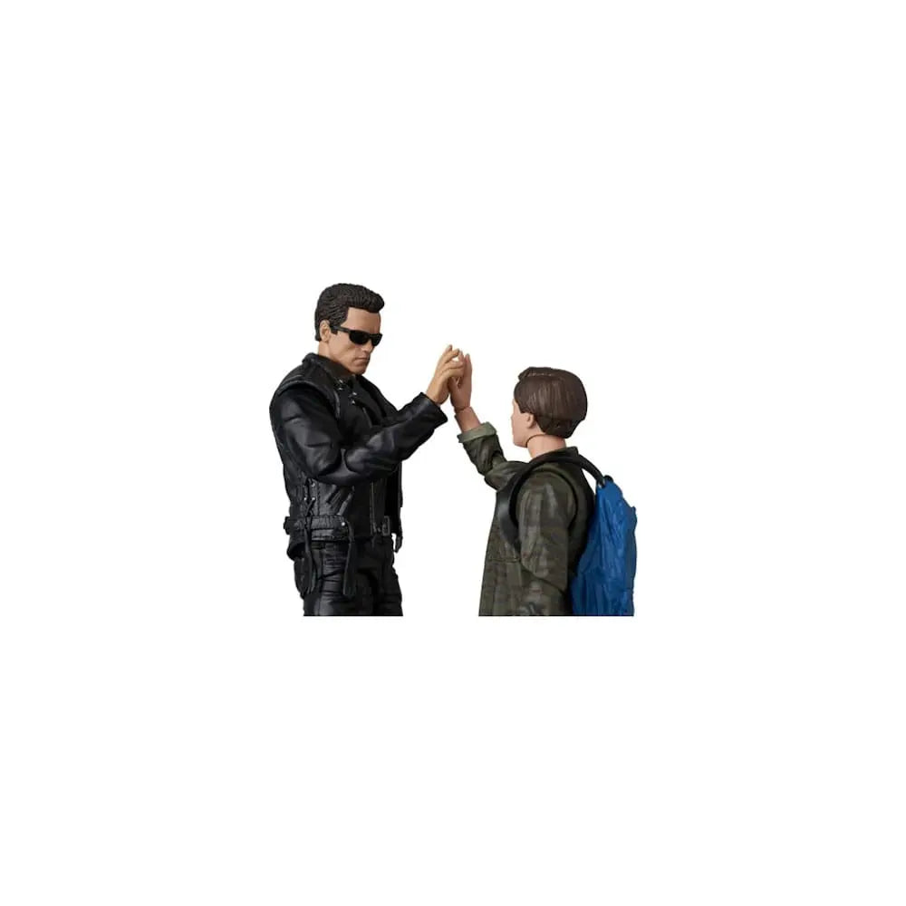 Terminator 2 figurine MAFEX T-800 (T2 Ver.) & John Connor 16cm Medicom Toy