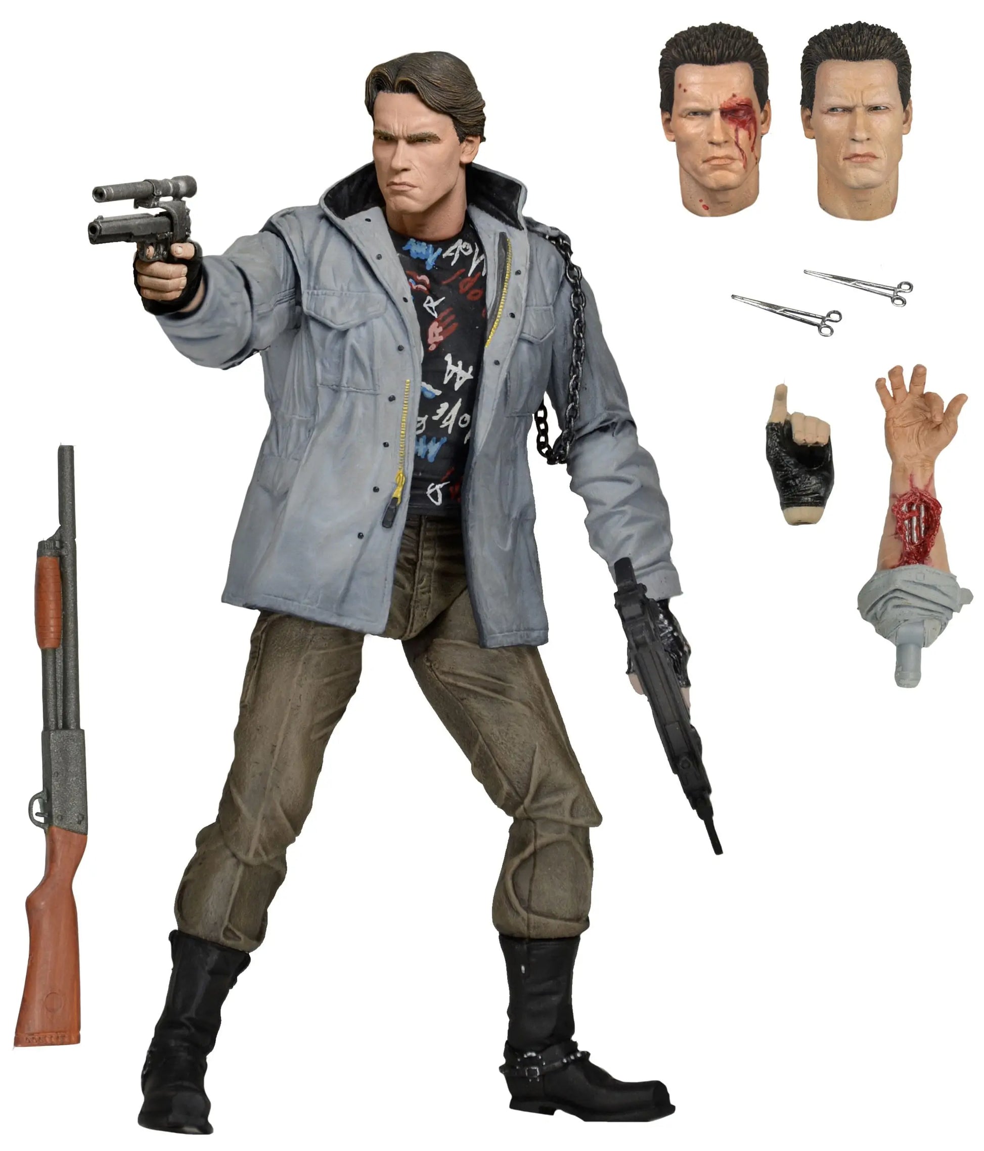 Terminator figurine Ultimate T-800 (Tech Noir) 18cm Neca