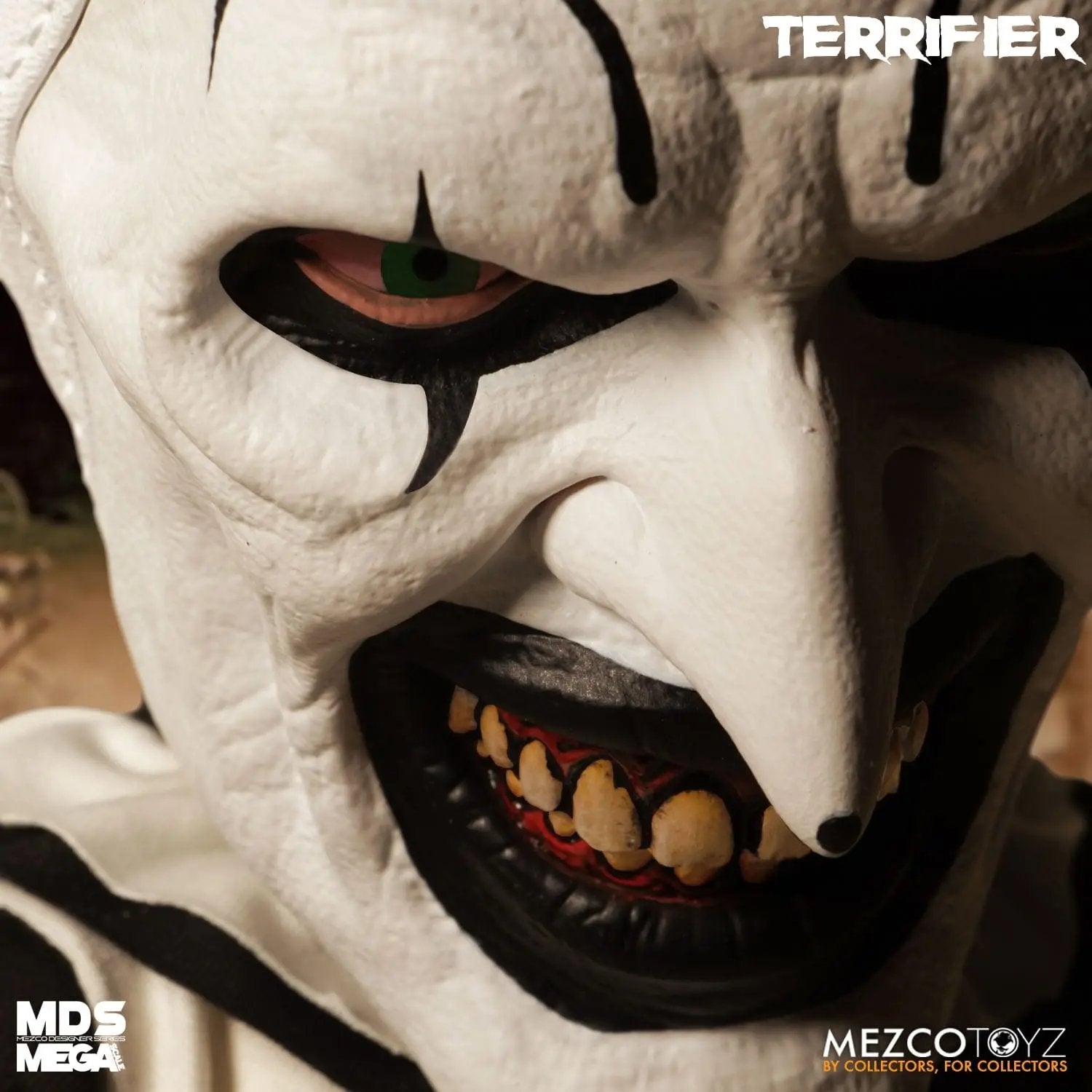 Terrifier poupée MDS Mega Scale Art the Clown with Sound 38cm Mezco Toys