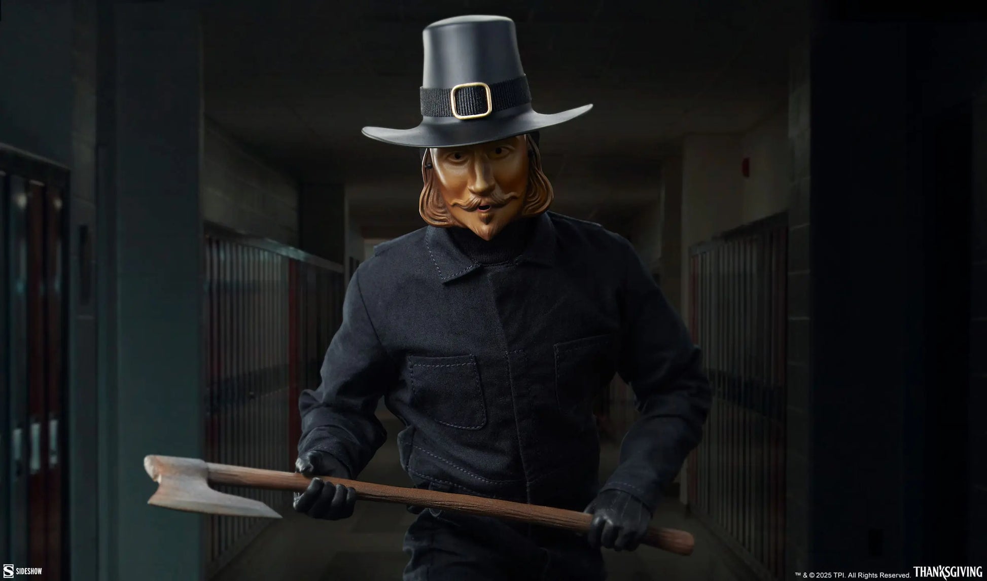 Thanksgiving : La semaine de l'horreur figurine 1/6 John Carver 30 cm - Rue Du Retro