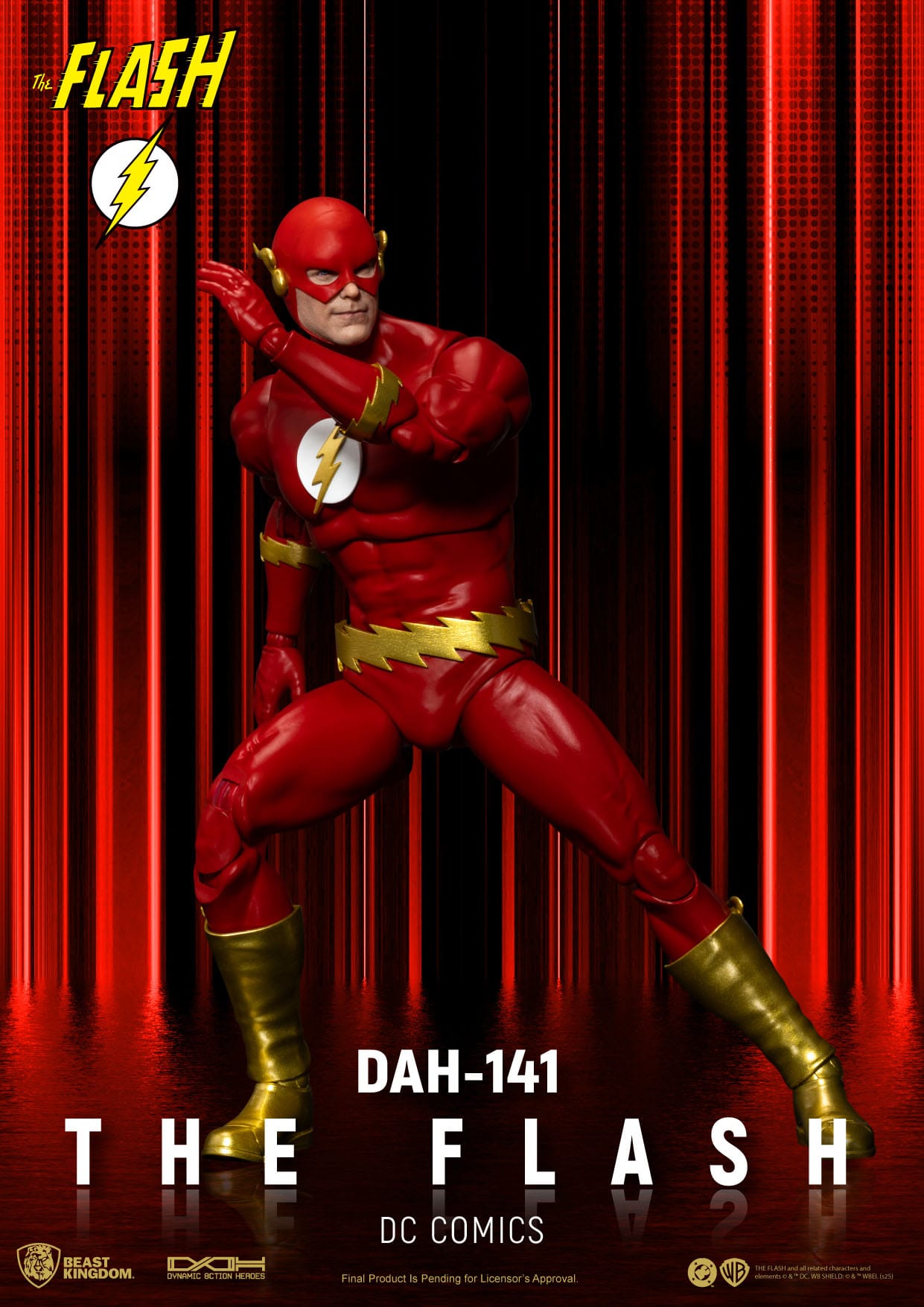 The Flash DC Comics figurine The Flash 20cm Beast Kingdom Toys