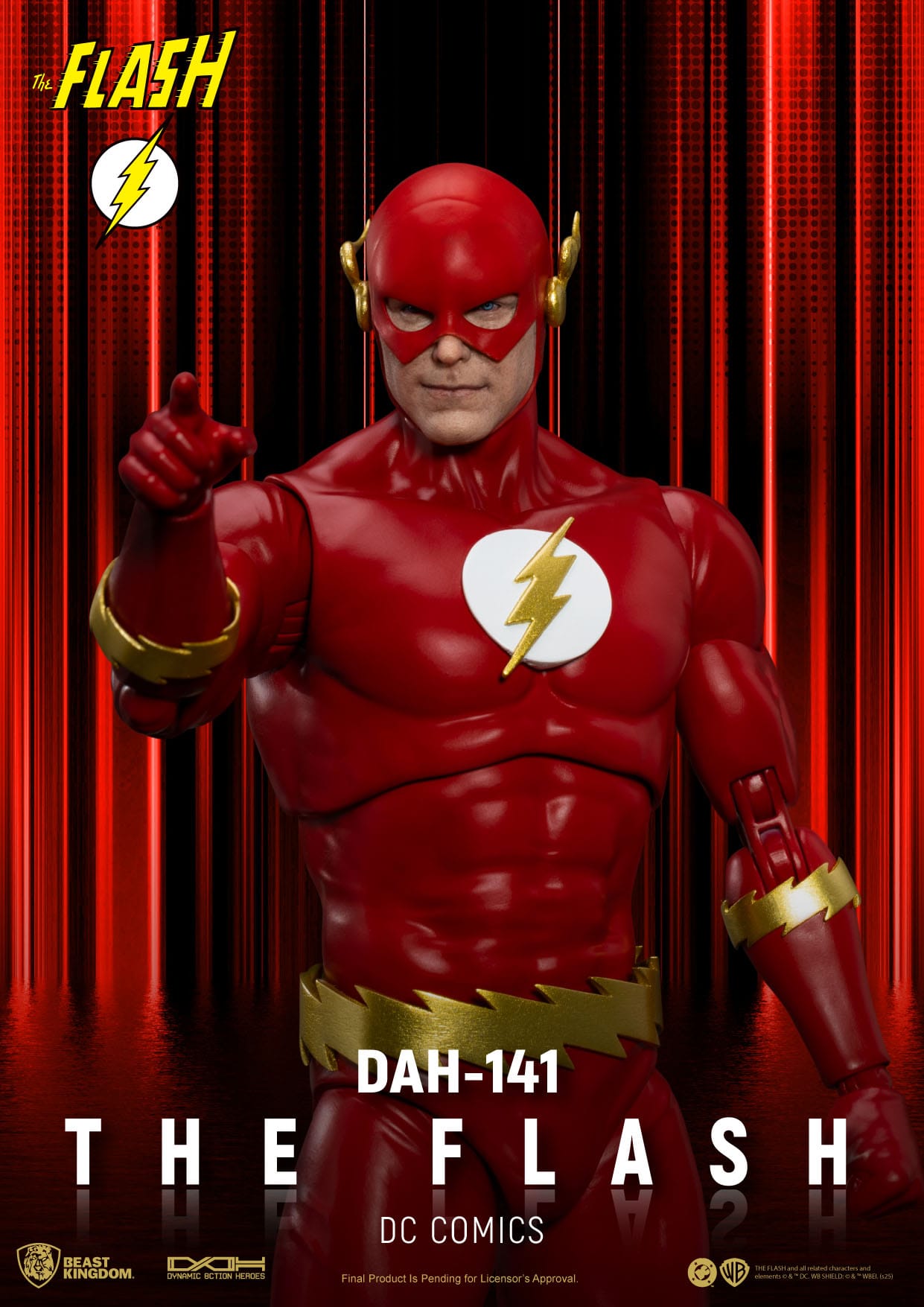 The Flash DC Comics figurine The Flash 20cm Beast Kingdom Toys