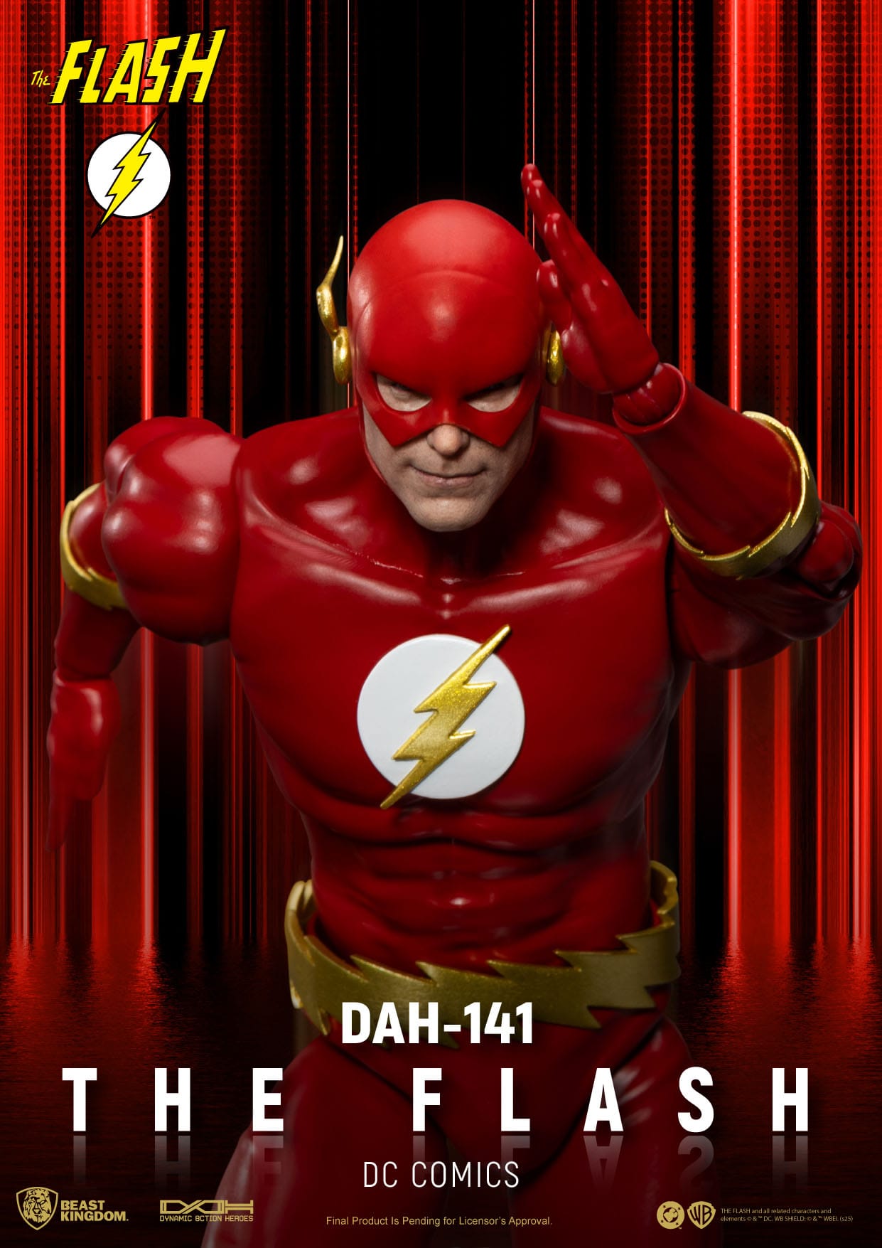The Flash DC Comics figurine The Flash 20cm Beast Kingdom Toys