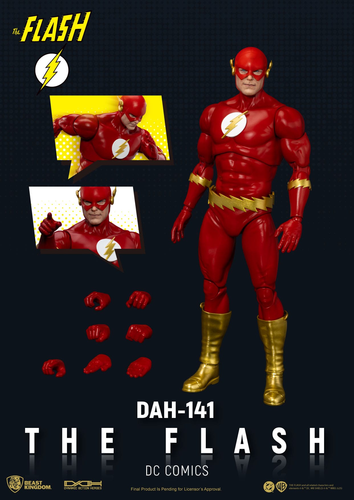 The Flash DC Comics figurine The Flash 20cm Beast Kingdom Toys