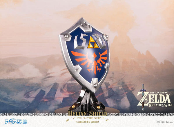 The Legend Of Zelda Breath Of The Wild Hylian Shield Collector's Edition Pvc 29cm First 4 Figures