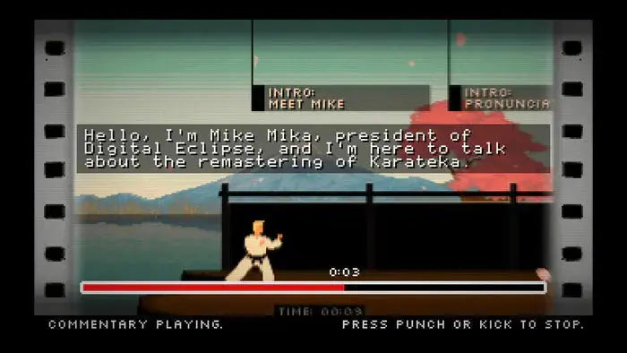 The Making of Karateka Deluxe Edition Switch Clear River Games