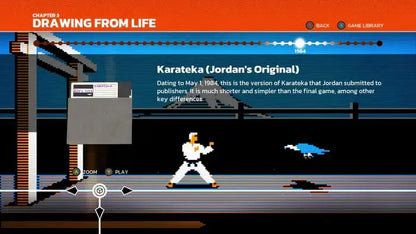 The Making of Karateka Deluxe Edition Switch Clear River Games