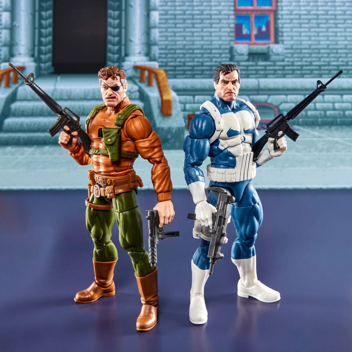 The Punisher & Nick Fury Marvel Legends Gamerverse pack 2 figurines 15cm Hasbro