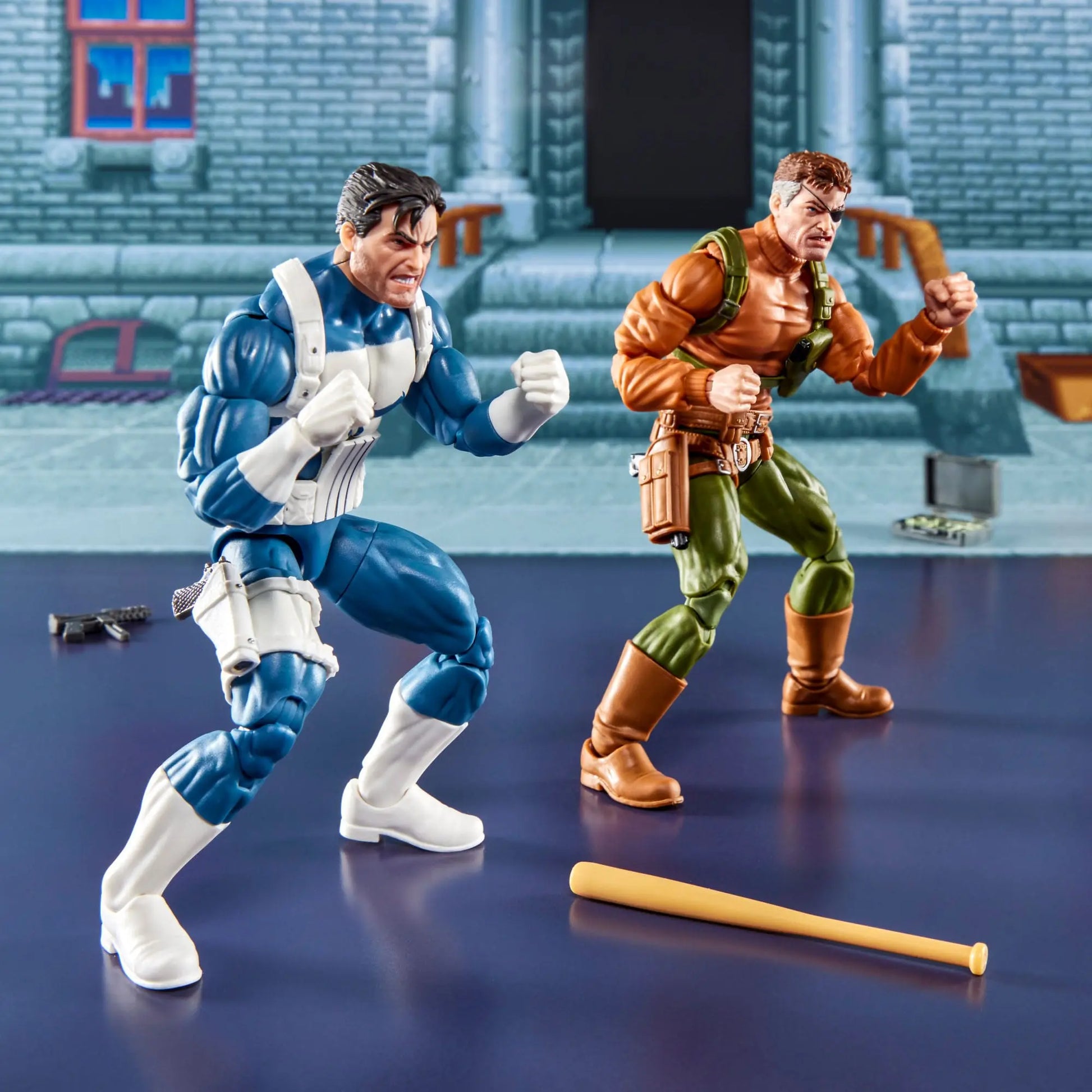 The Punisher & Nick Fury Marvel Legends Gamerverse pack 2 figurines 15cm Hasbro
