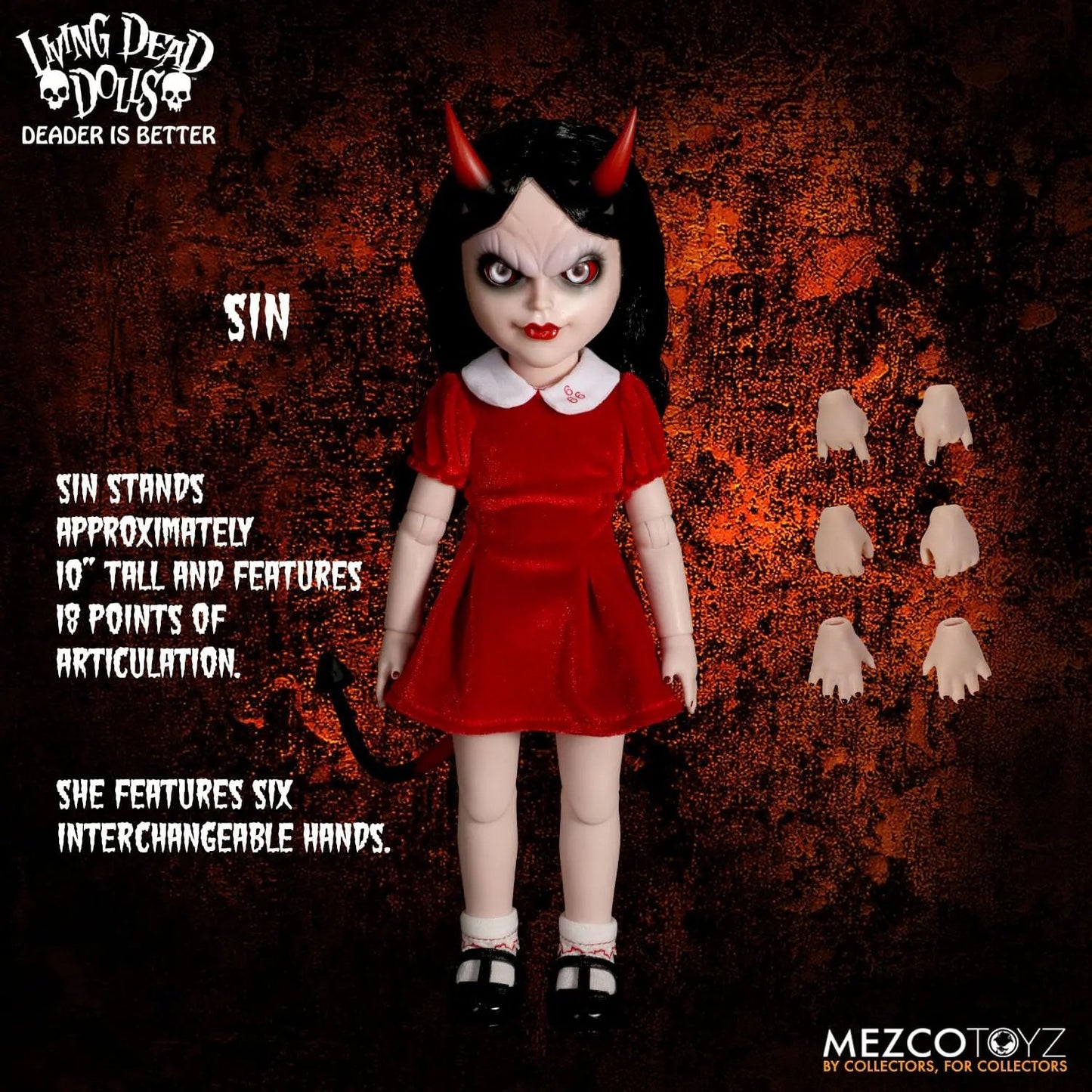 The Return of the Living Dead Dolls poupée Sin 25 cm Mezco Toys
