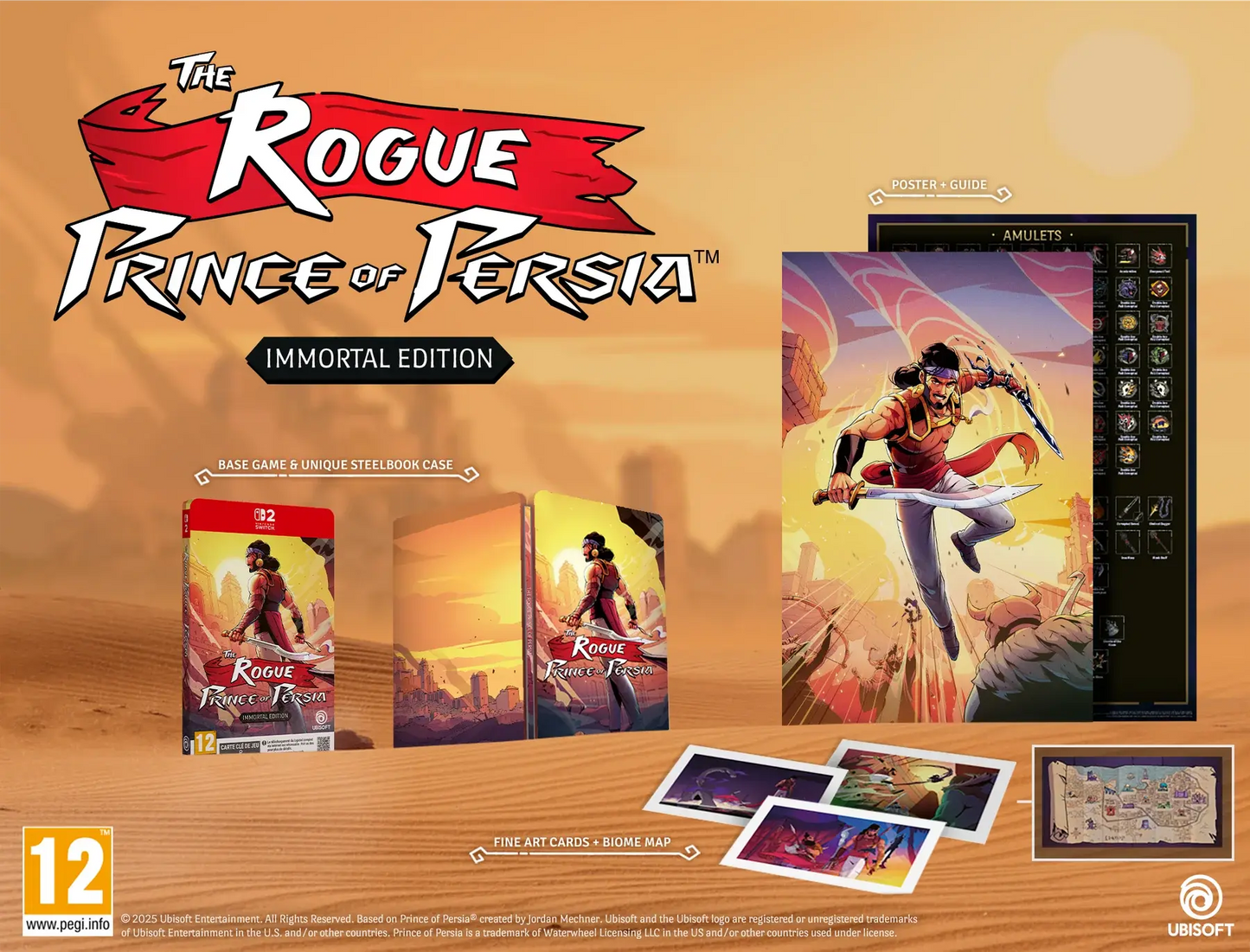 The Rogue Prince of Persia Immortal Edition Switch 2 Ubisoft