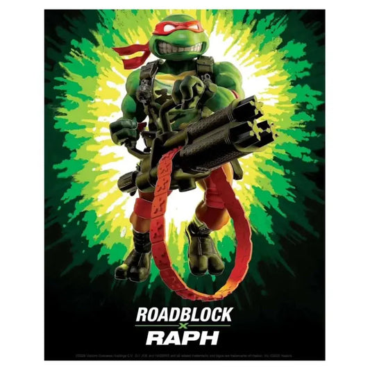 Tortues Ninja x G.I. Joe Crossover Classics figurine Raphael x Roadblock 12 cm Playmates