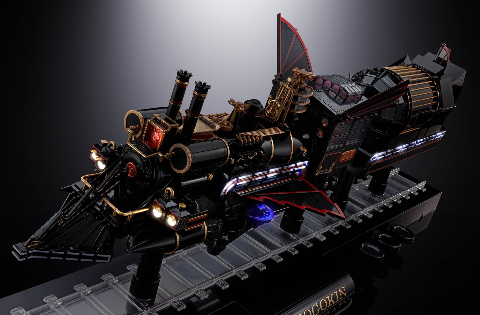 Retour vers le futur figurine Chogokin Time Train 52 cm - Rue Du Retro