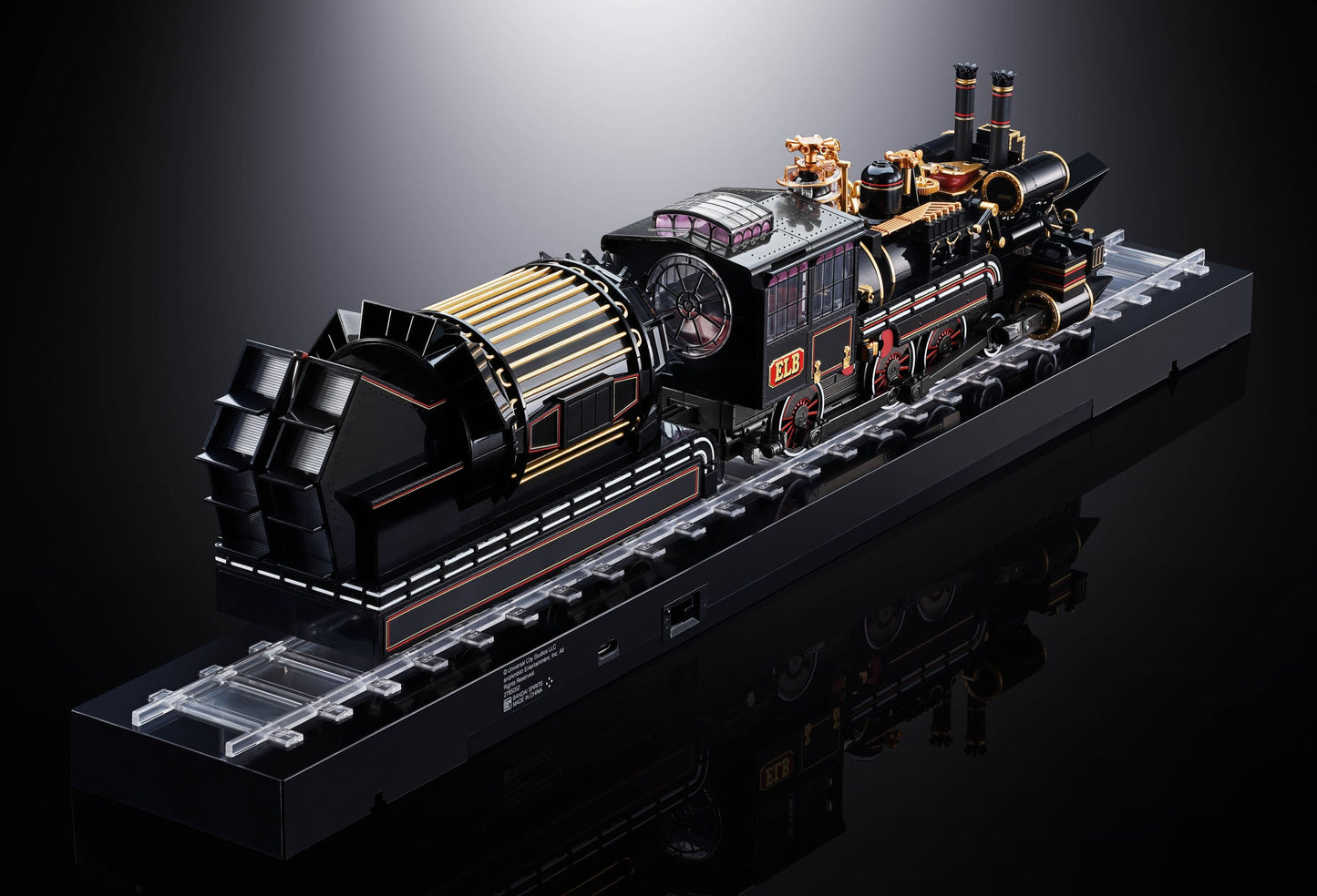 Retour vers le futur figurine Chogokin Time Train 52 cm - Rue Du Retro