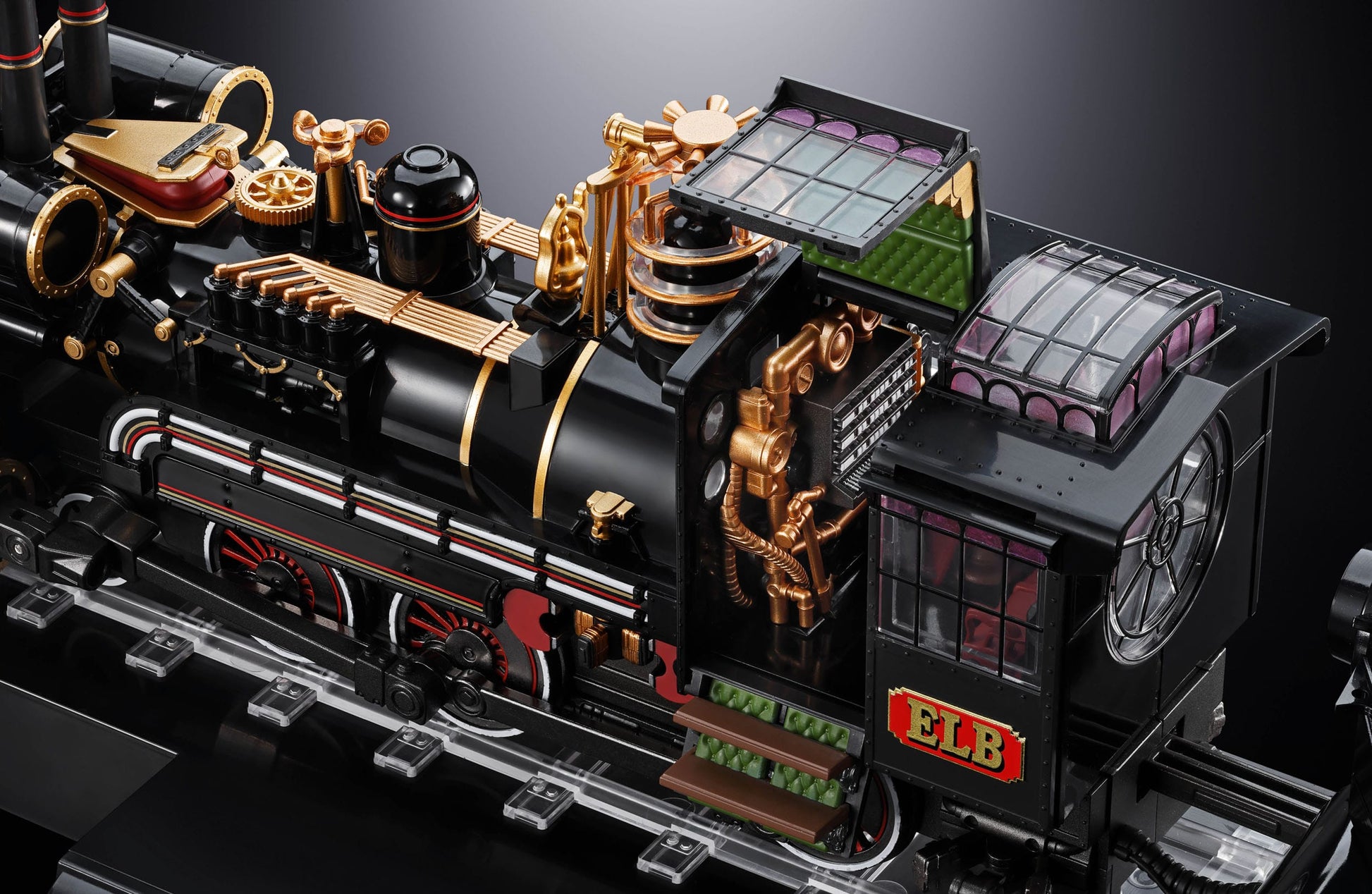 Retour vers le futur figurine Chogokin Time Train 52 cm - Rue Du Retro