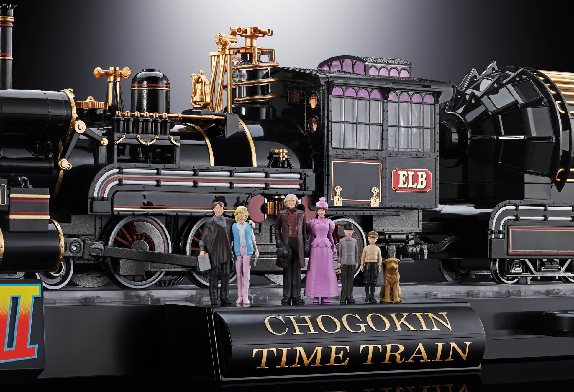 Retour vers le futur figurine Chogokin Time Train 52 cm - Rue Du Retro