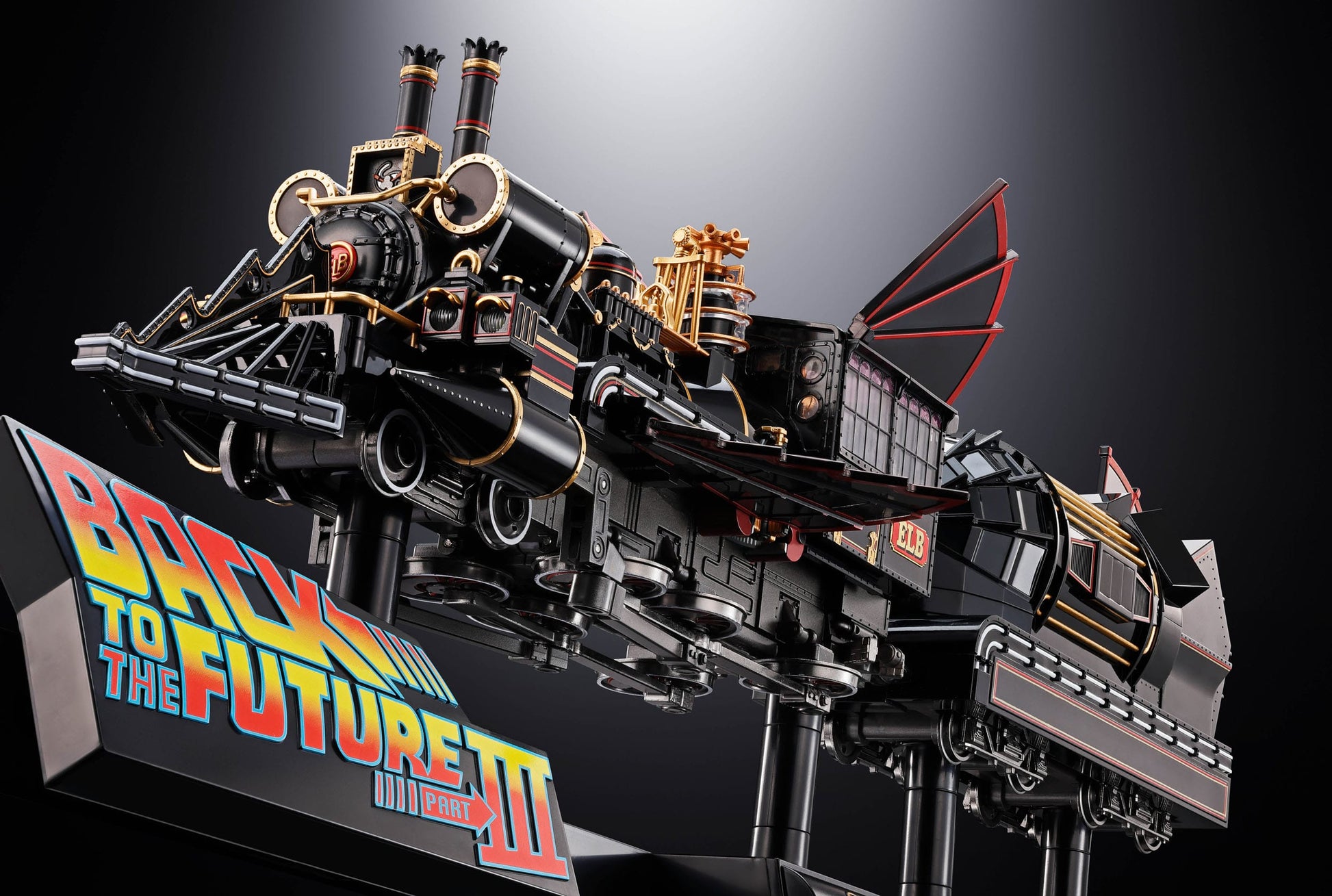 Retour vers le futur figurine Chogokin Time Train 52 cm - Rue Du Retro