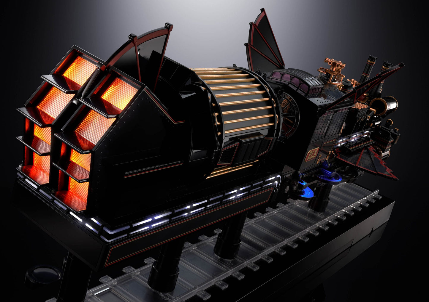 Retour vers le futur figurine Chogokin Time Train 52 cm - Rue Du Retro