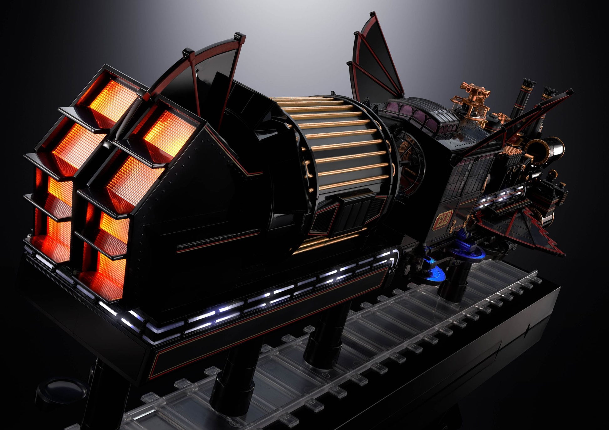 Retour vers le futur figurine Chogokin Time Train 52 cm - Rue Du Retro
