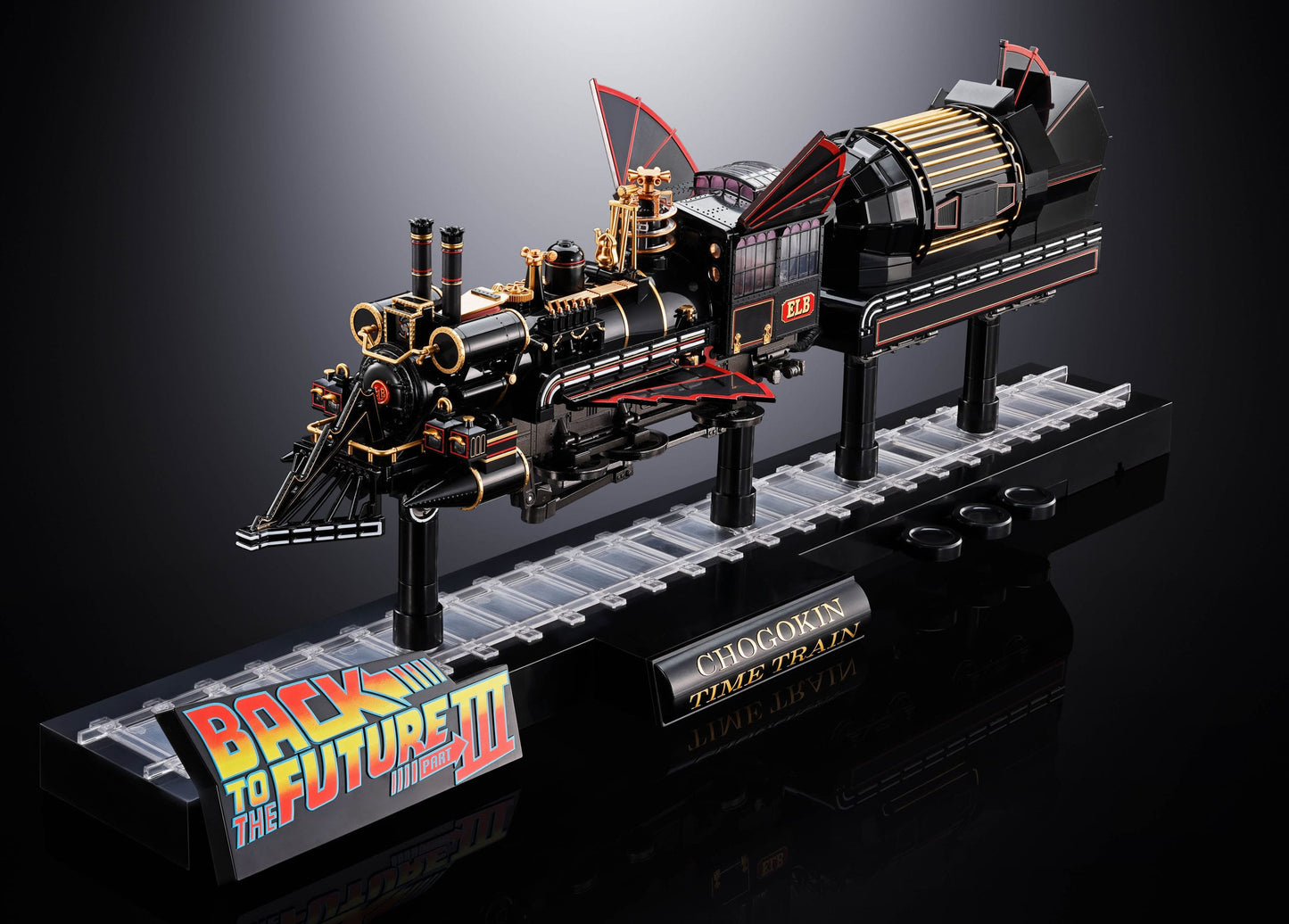 Retour vers le futur figurine Chogokin Time Train 52 cm - Rue Du Retro