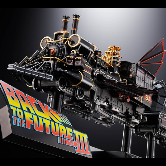 Retour vers le futur figurine Chogokin Time Train 52 cm - Rue Du Retro