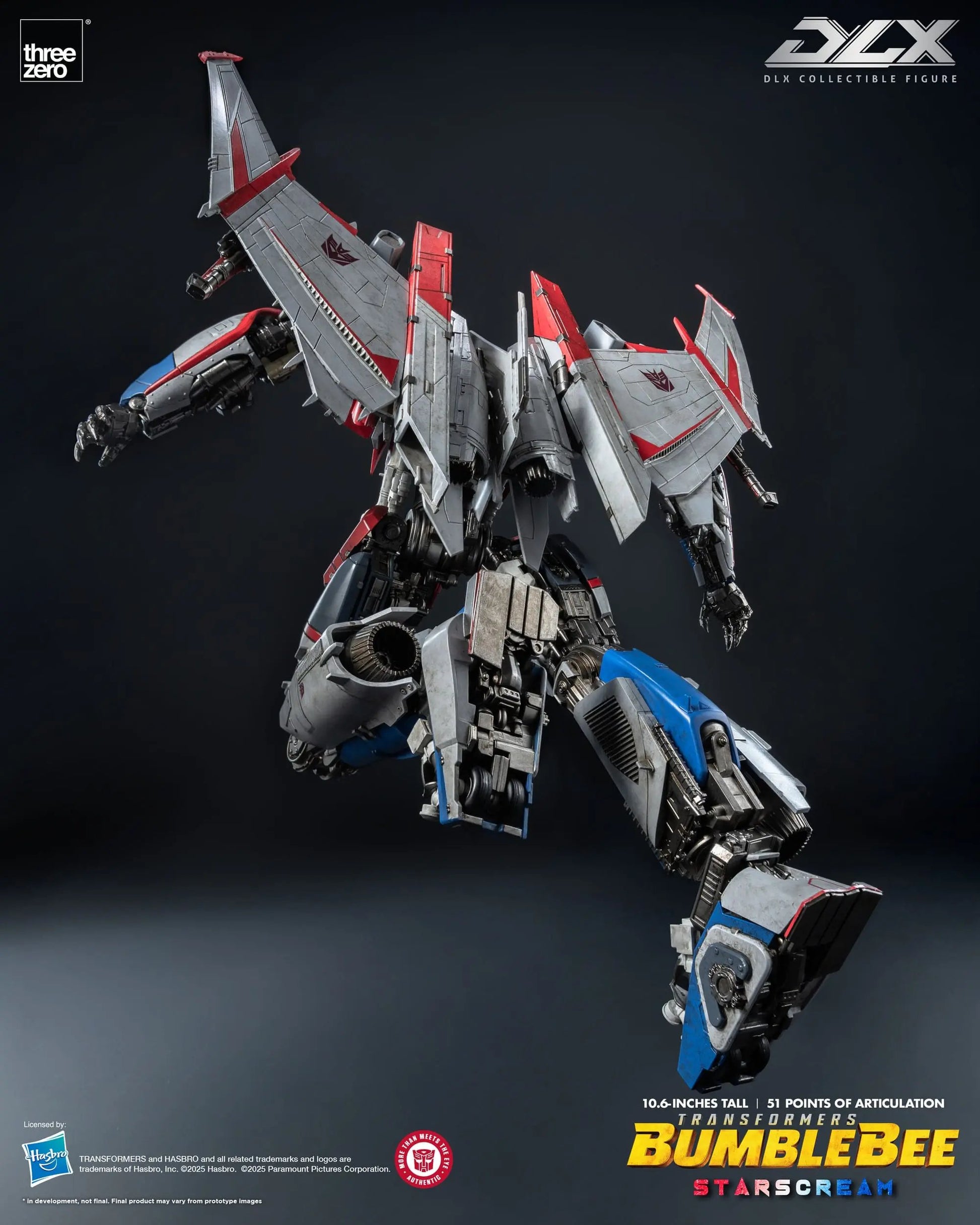 Transformers Bumblebee figurine DLX Starscream 27 cm ThreeZero