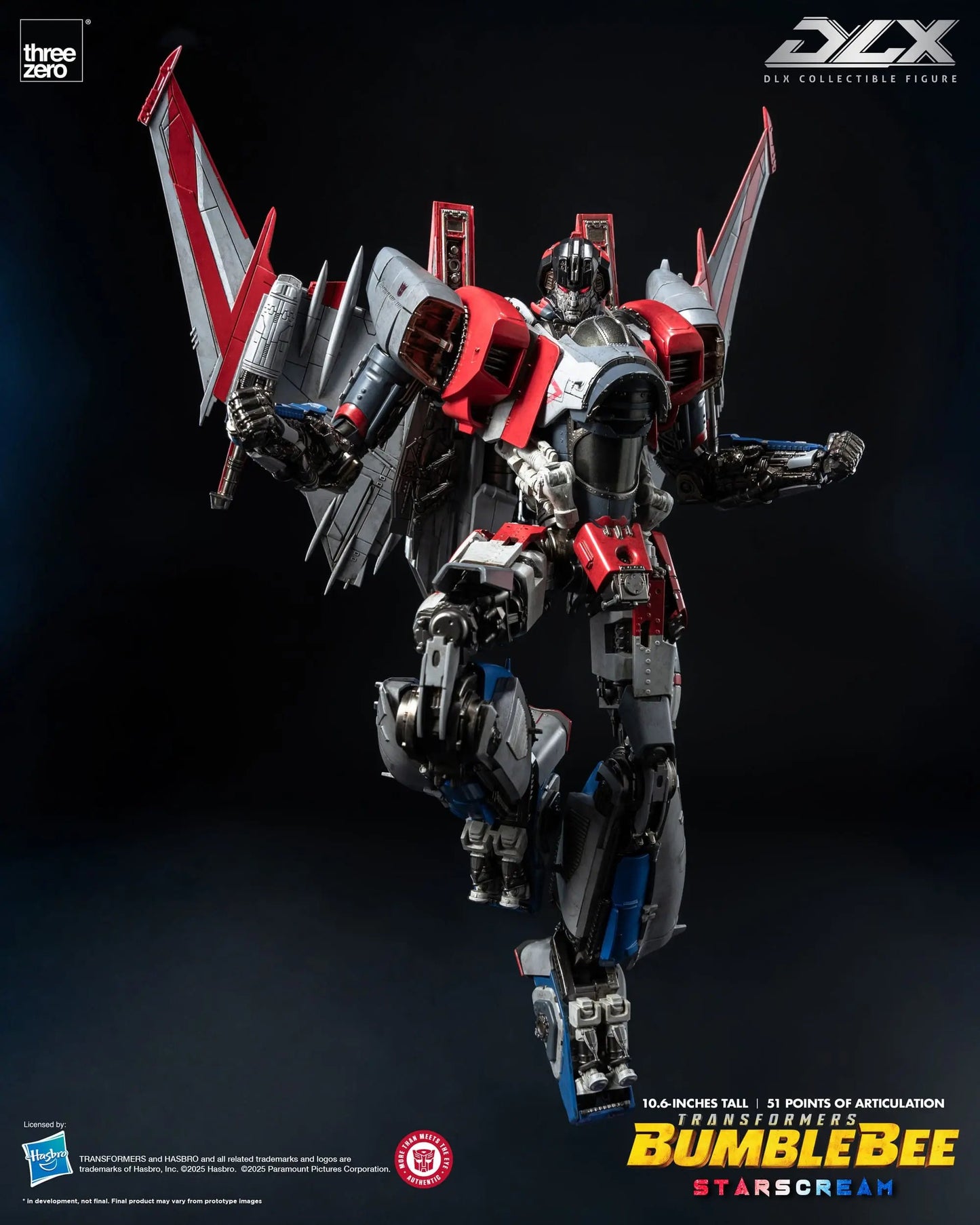 Transformers Bumblebee figurine DLX Starscream 27 cm ThreeZero