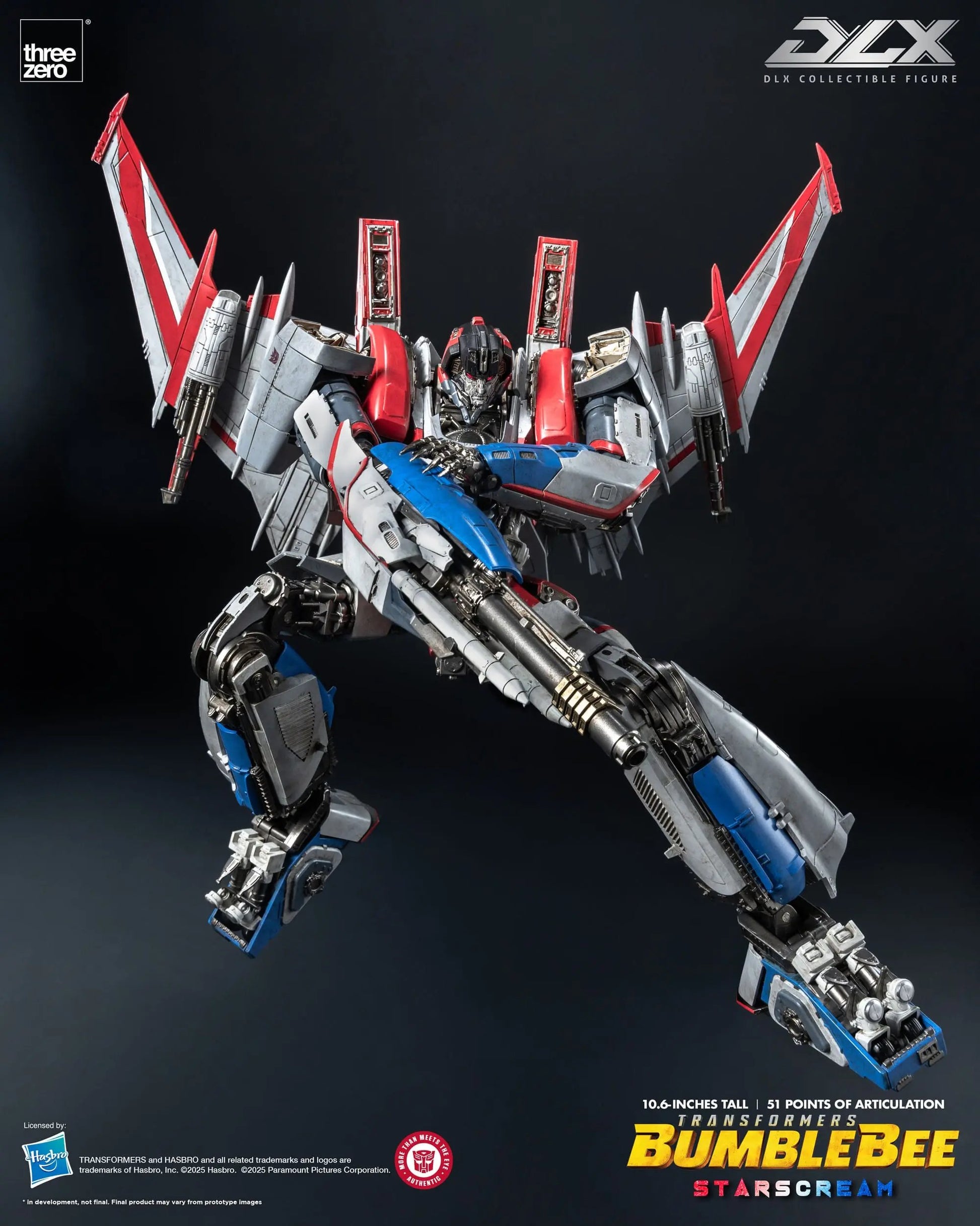 Transformers Bumblebee figurine DLX Starscream 27 cm ThreeZero
