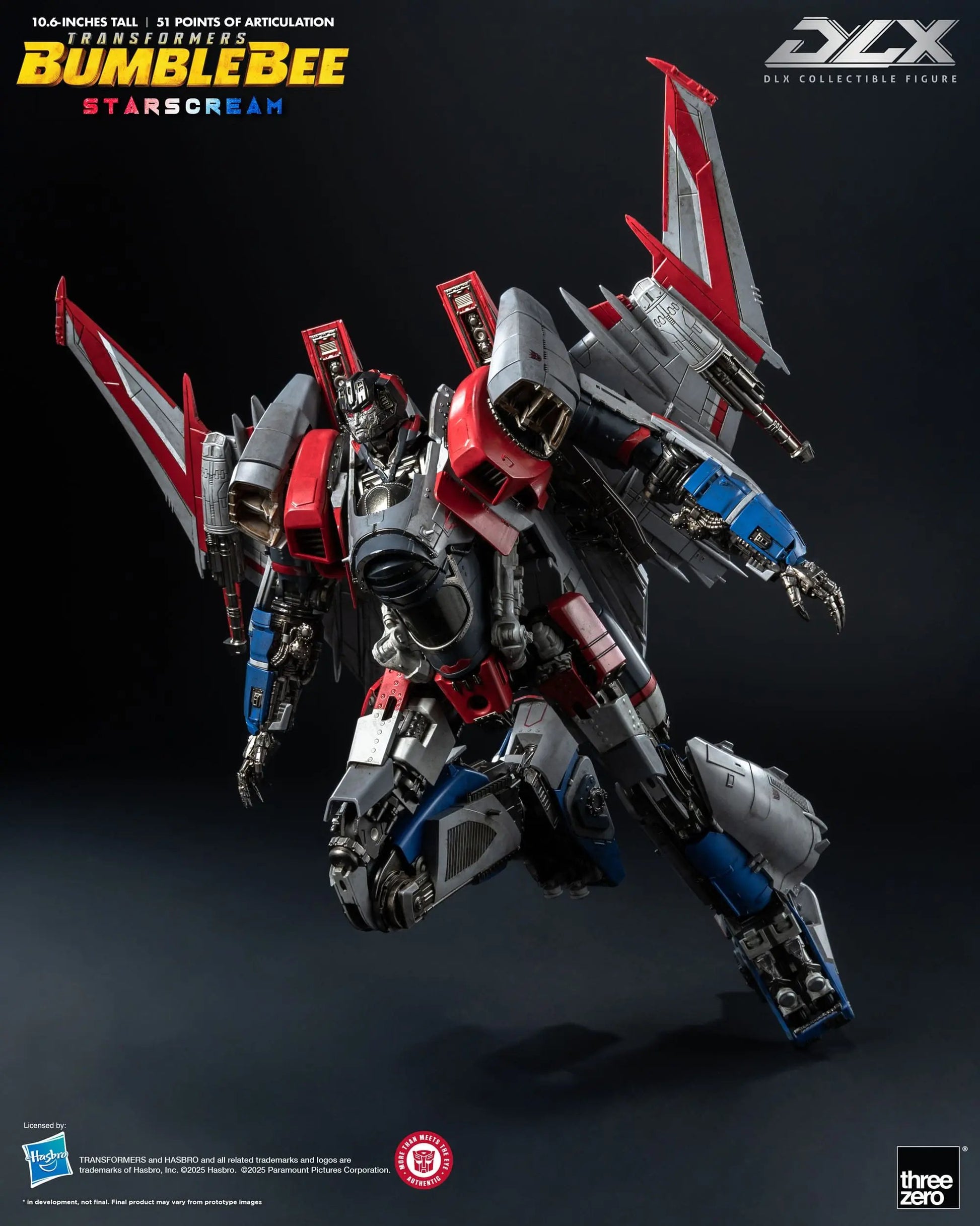 Transformers Bumblebee figurine DLX Starscream 27 cm ThreeZero