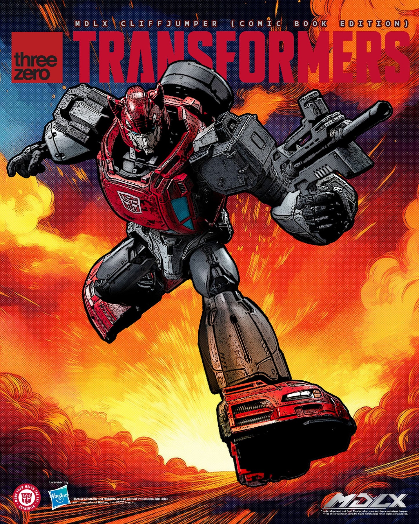 Transformers figurine MDLX Cliffjumper (Comic Book Edition) 12 cm ThreeZero