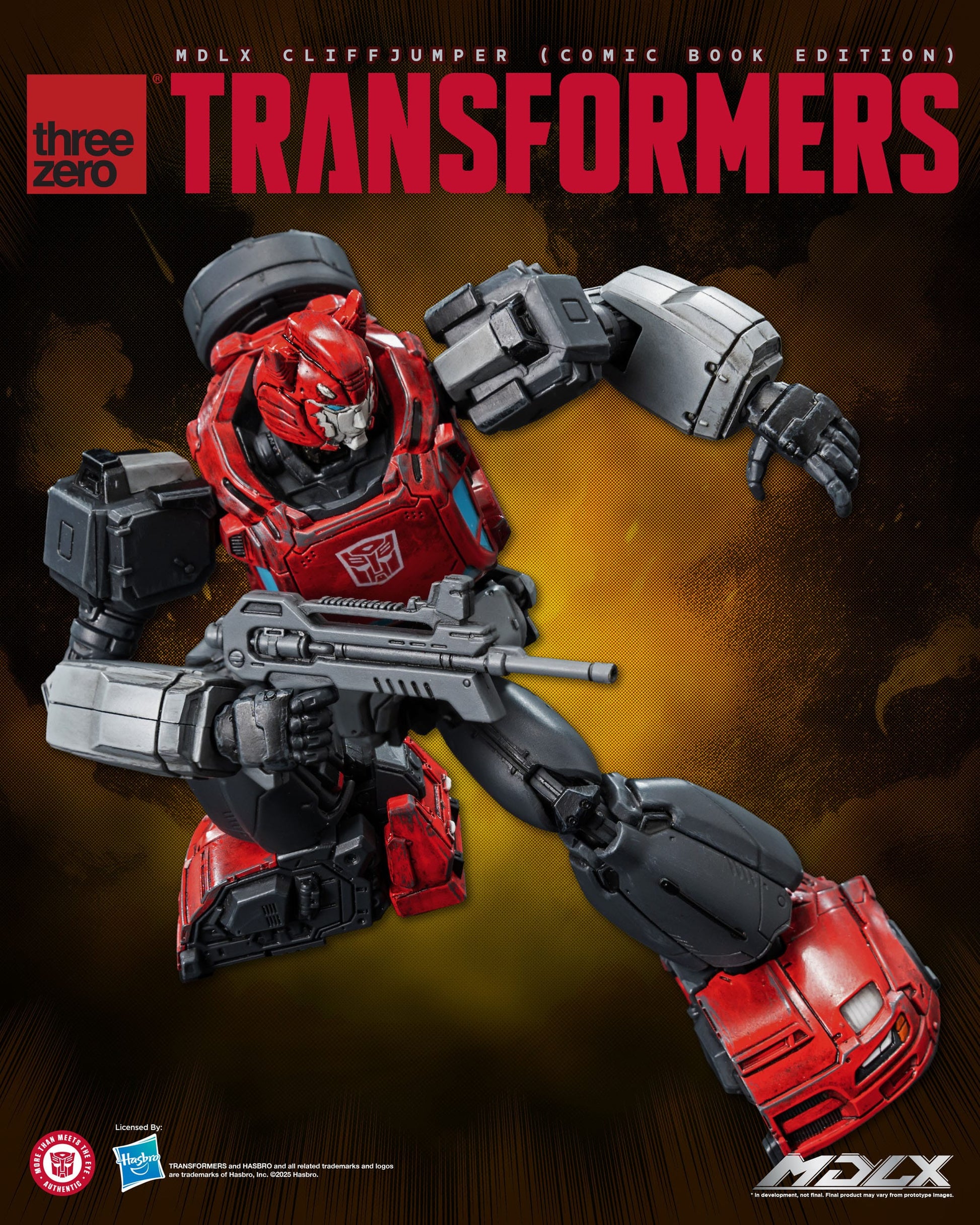 Transformers figurine MDLX Cliffjumper (Comic Book Edition) 12 cm ThreeZero