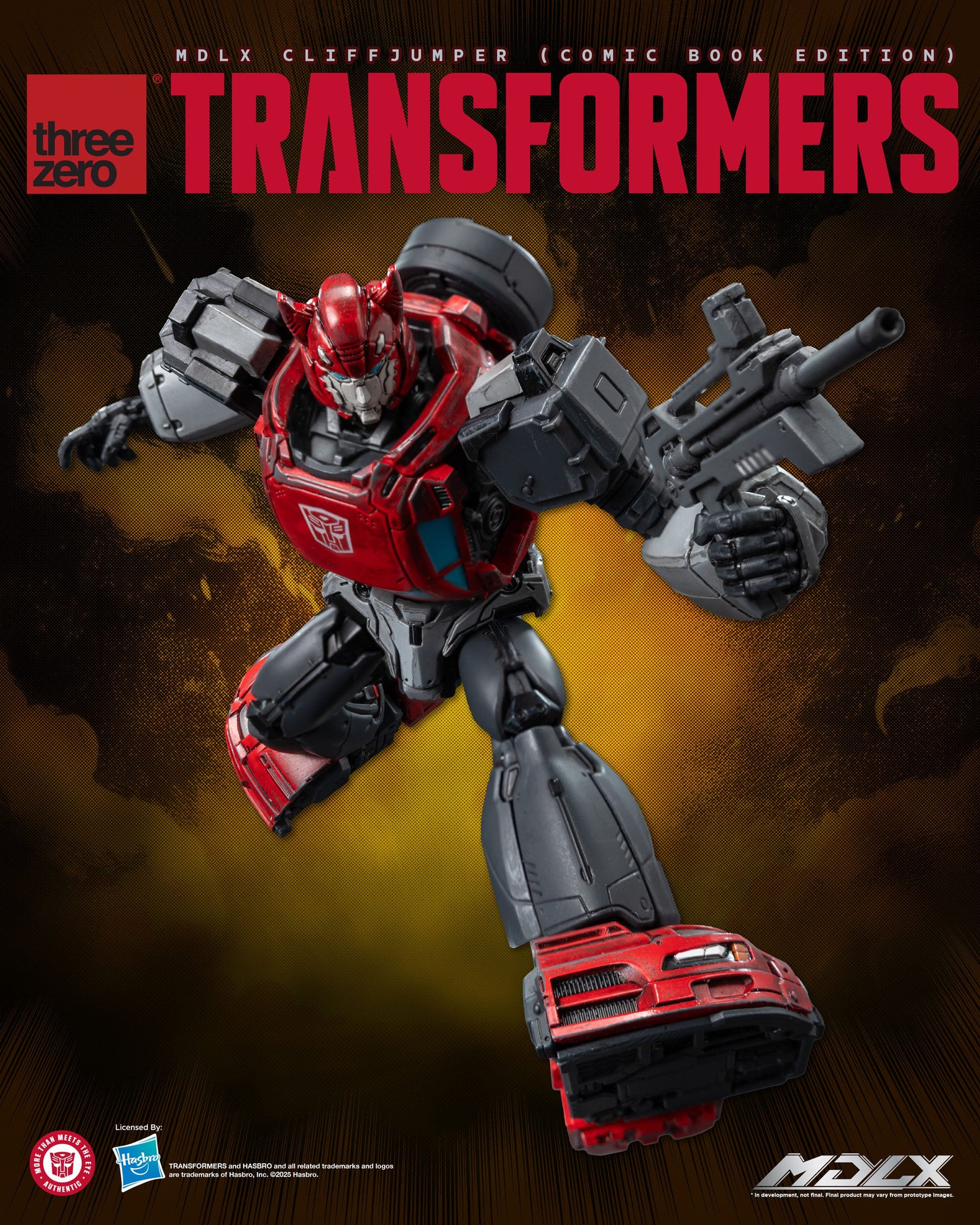 Transformers figurine MDLX Cliffjumper (Comic Book Edition) 12 cm ThreeZero