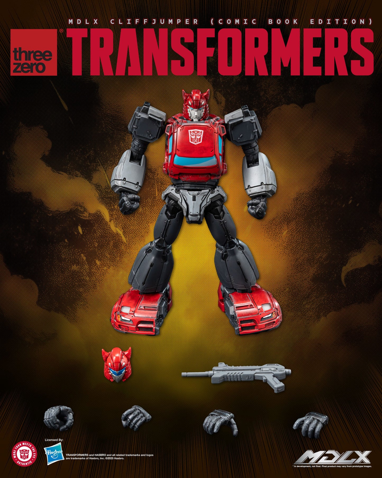 Transformers figurine MDLX Cliffjumper (Comic Book Edition) 12 cm ThreeZero