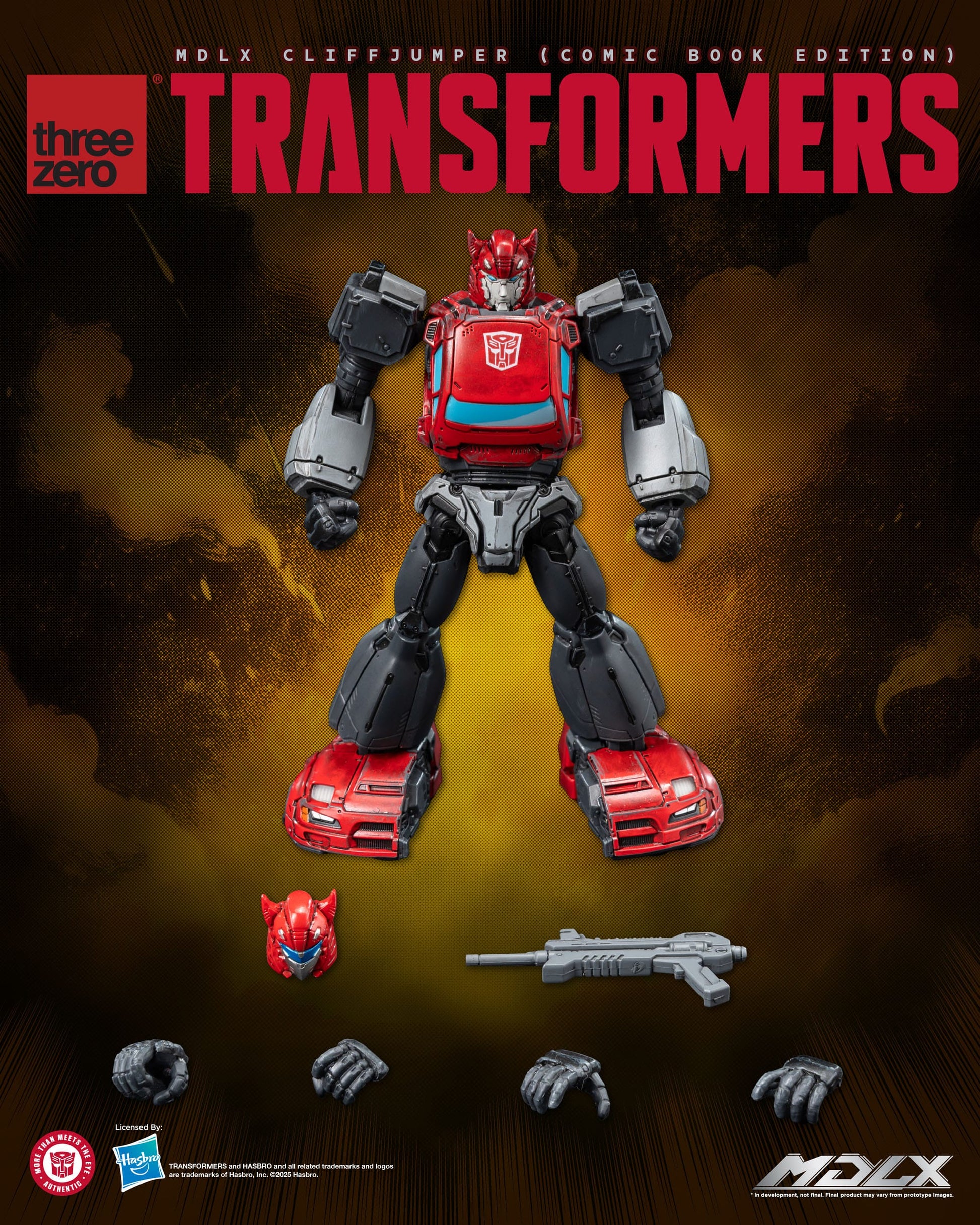 Transformers figurine MDLX Cliffjumper (Comic Book Edition) 12 cm ThreeZero