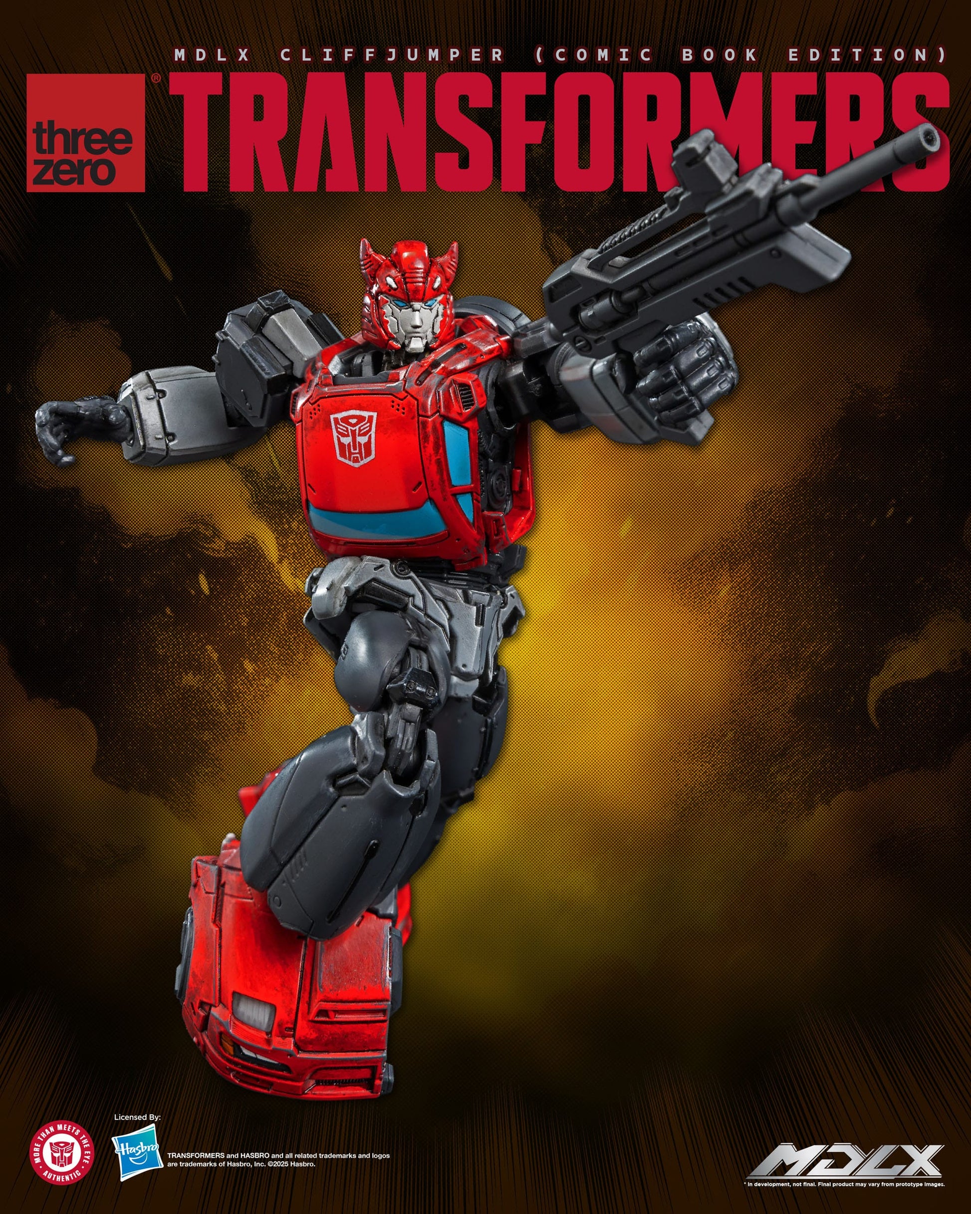 Transformers figurine MDLX Cliffjumper (Comic Book Edition) 12 cm ThreeZero