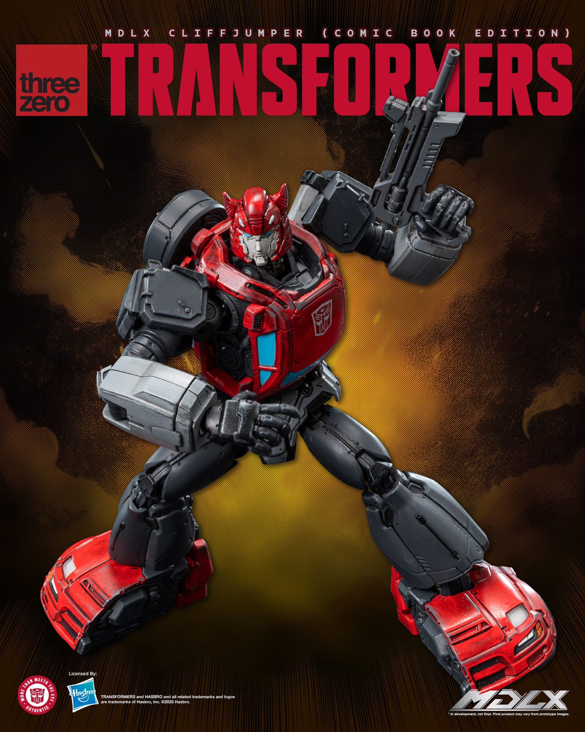 Transformers figurine MDLX Cliffjumper (Comic Book Edition) 12 cm ThreeZero