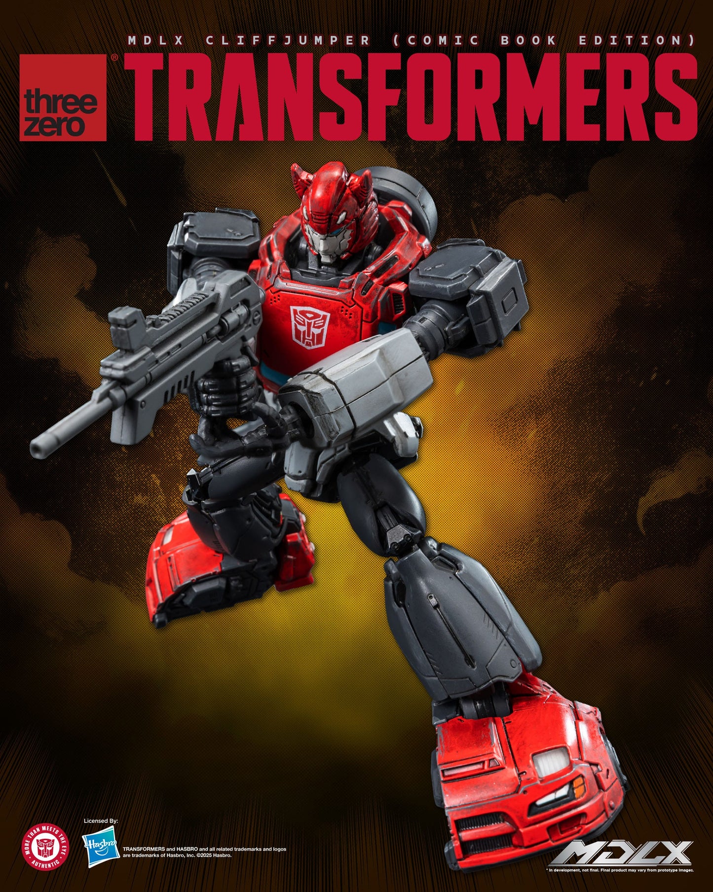 Transformers figurine MDLX Cliffjumper (Comic Book Edition) 12 cm ThreeZero