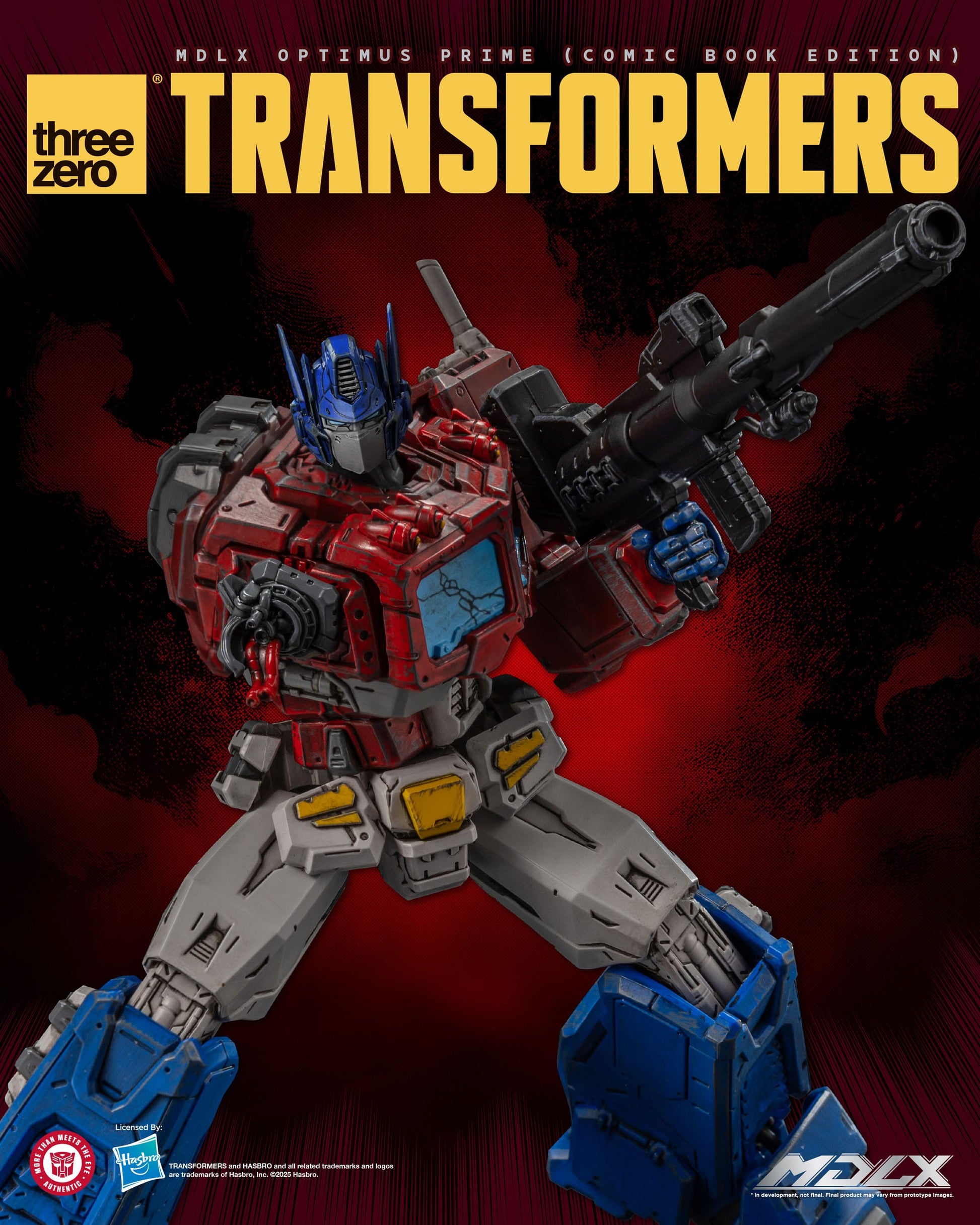 Transformers figurine MDLX Optimus Prime (Comic Book Edition) 18 cm ThreeZero