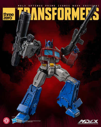 Transformers figurine MDLX Optimus Prime (Comic Book Edition) 18 cm ThreeZero