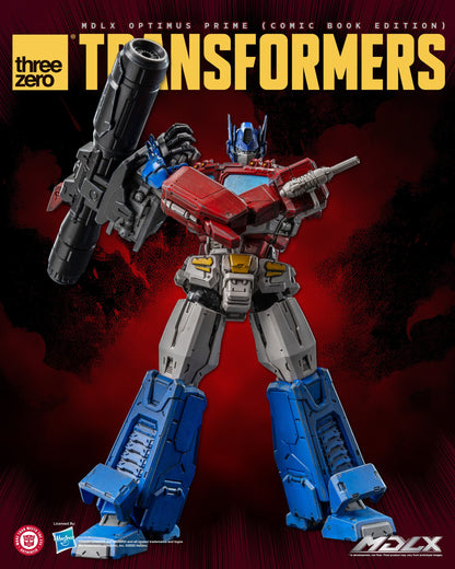 Transformers figurine MDLX Optimus Prime (Comic Book Edition) 18 cm ThreeZero