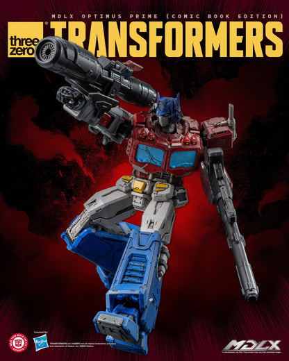 Transformers figurine MDLX Optimus Prime (Comic Book Edition) 18 cm ThreeZero