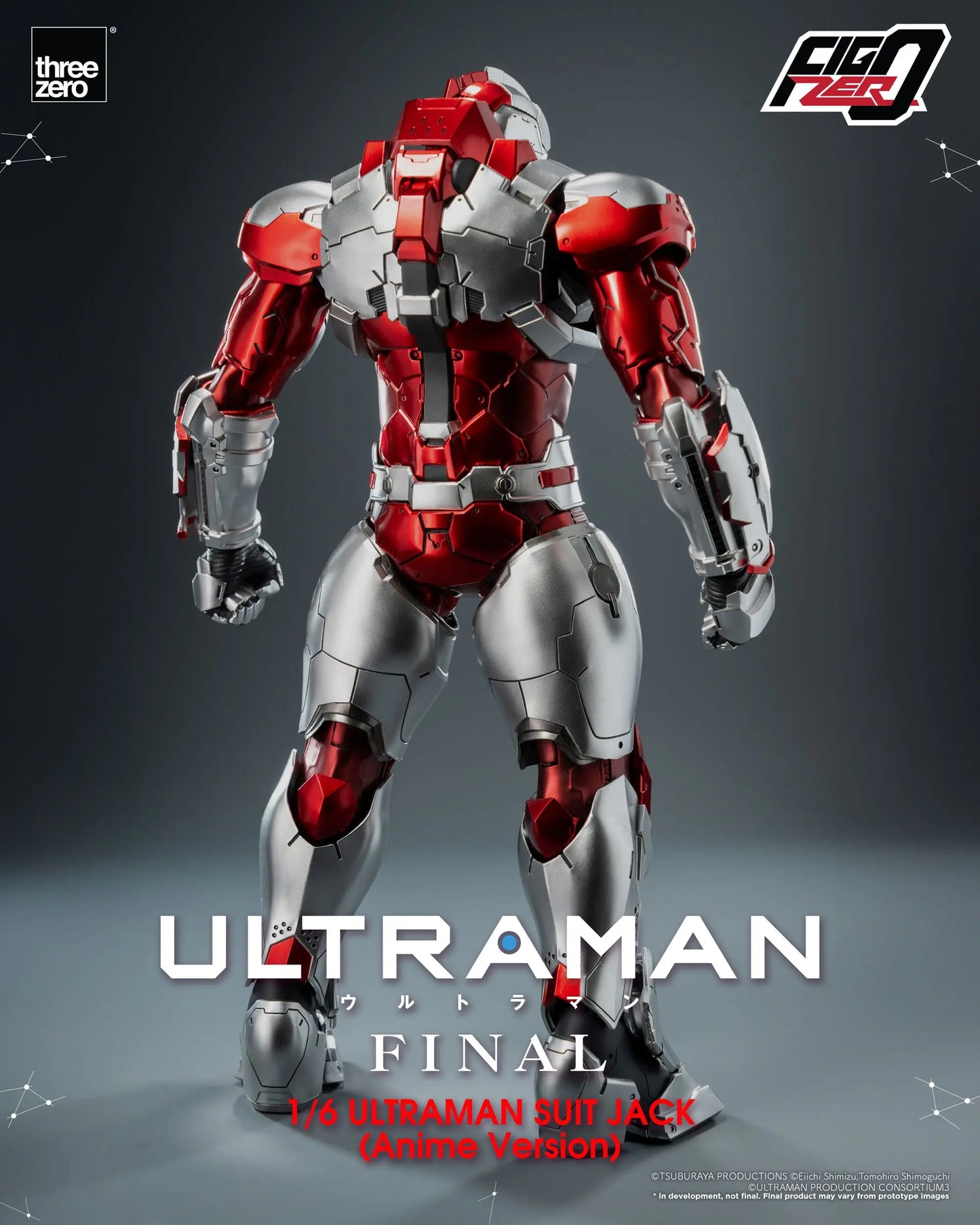 Ultraman Suit Jack Final figurine FigZero Ultraman Anime Version 35cm ThreeZero