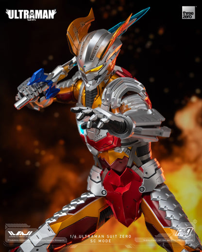 Ultraman Suit Zero SC Mode Ultraman figurine FigZero 31cm ThreeZero