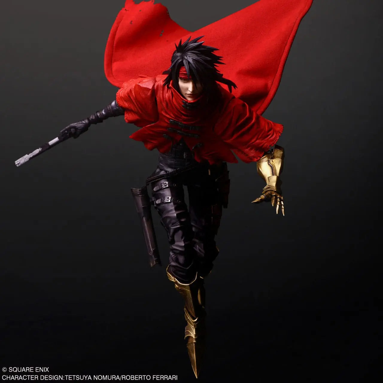Vincent Valentine Final Fantasy VII Rebirth Play Arts Kai figurine 28cm Square Enix
