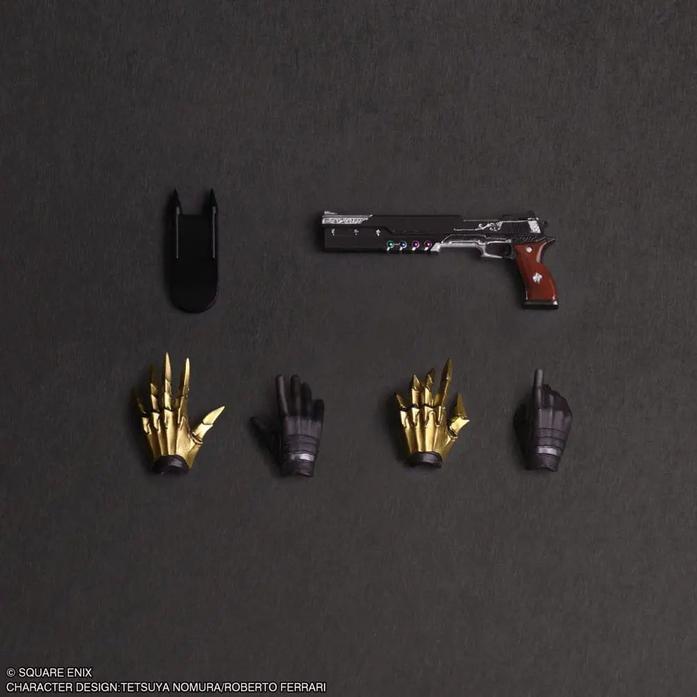 Vincent Valentine Final Fantasy VII Rebirth Play Arts Kai figurine 28cm Square Enix