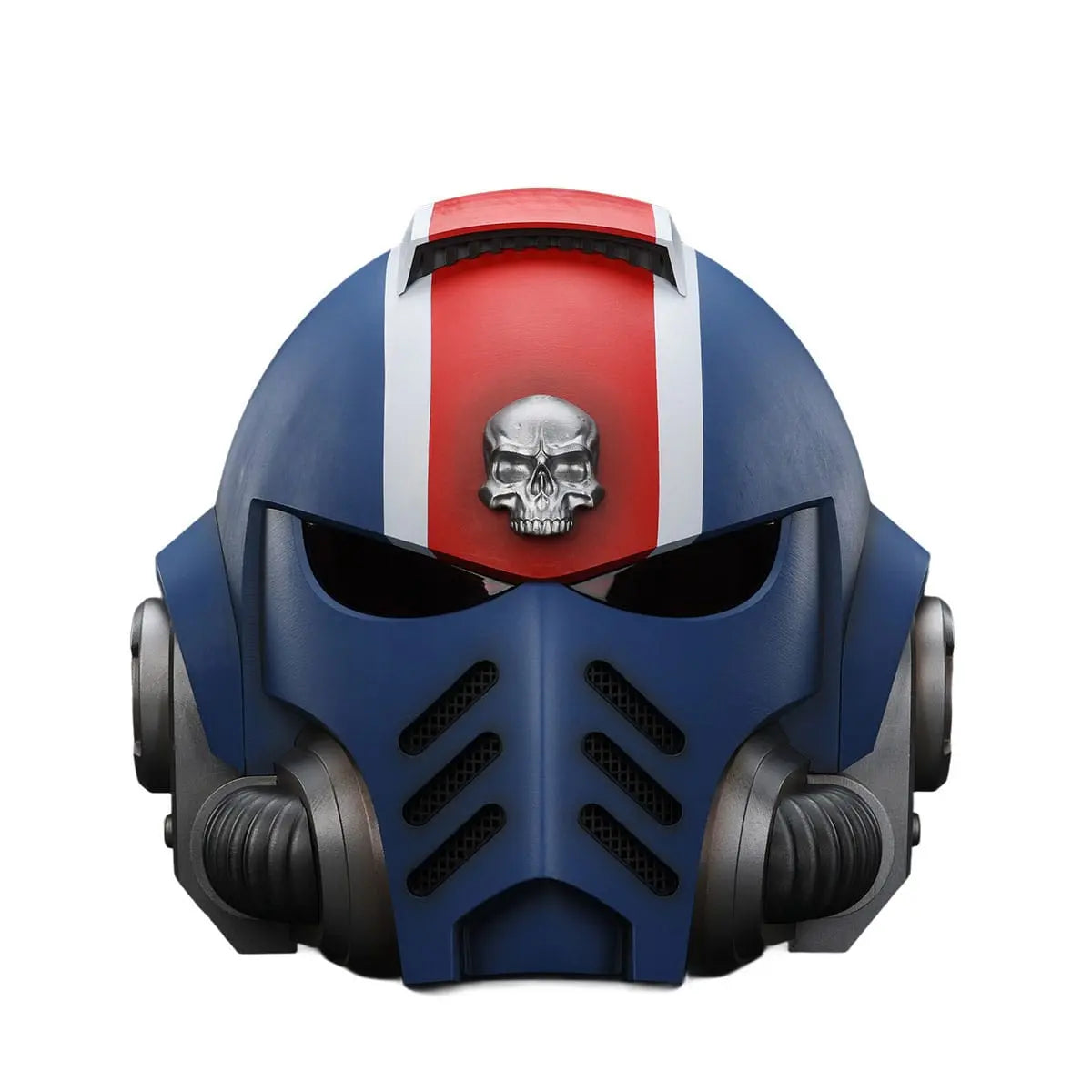 Warhammer 40000 Space Marine 2 replique Ultramarines Lieutenant Titus casque 30 cm - Rue Du Retro